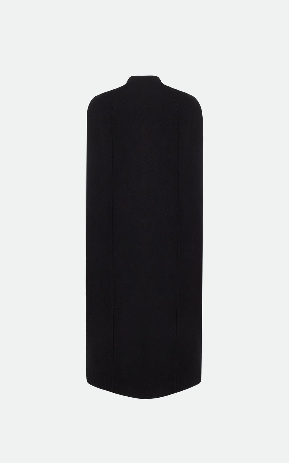 SOLANA Wool Cape Coat - Black | COOSH