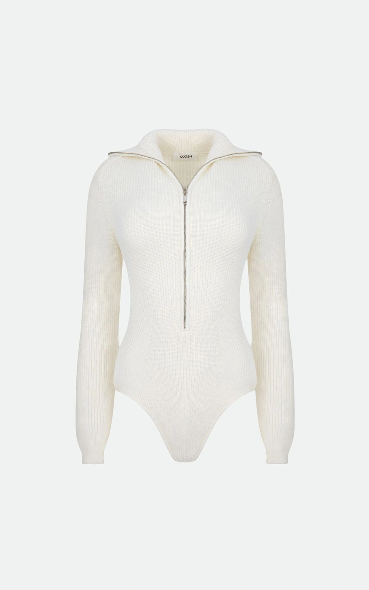 ALEXIA Knitted Zip Bodysuit