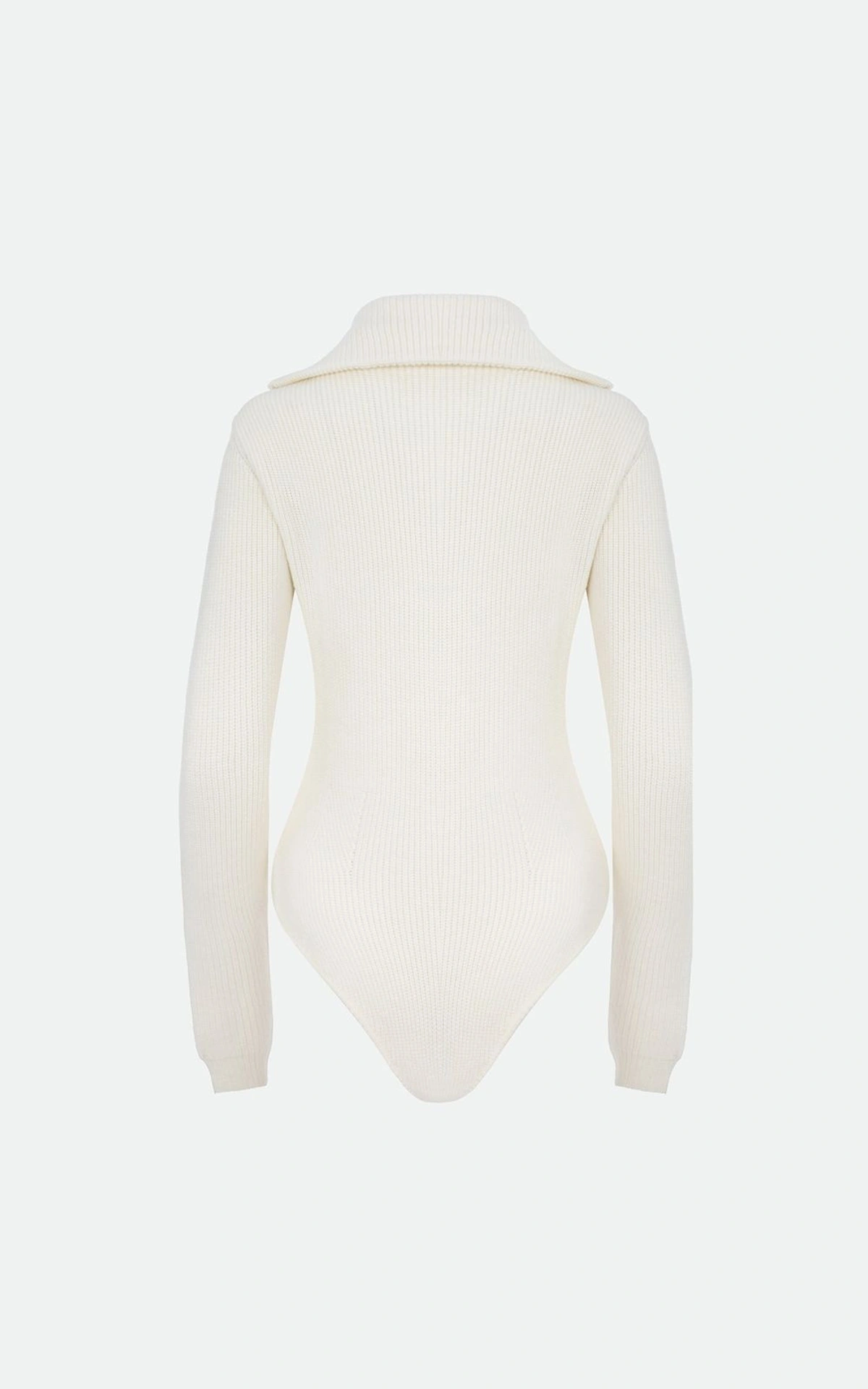 ALEXIA Knitted Zip Bodysuit