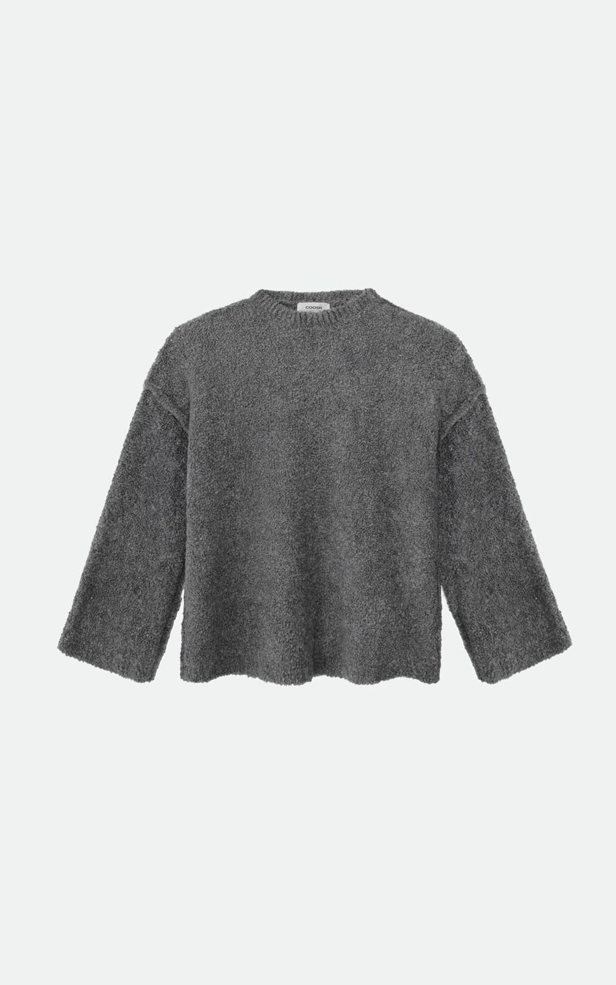 Boucle Dropped Shoulder Sweater