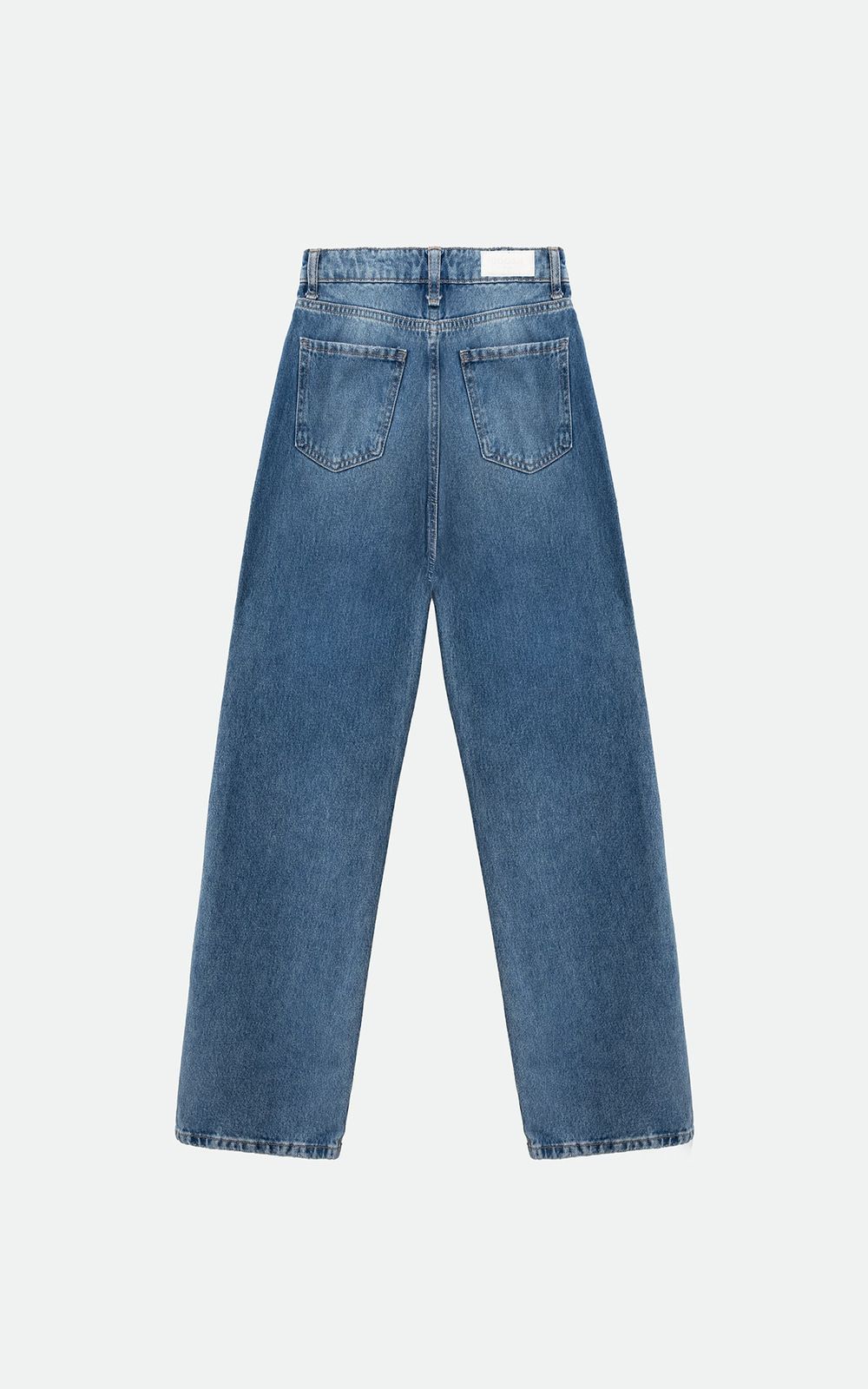 TIA High-Waist Double Waistband Jeans - Blue | COOSH