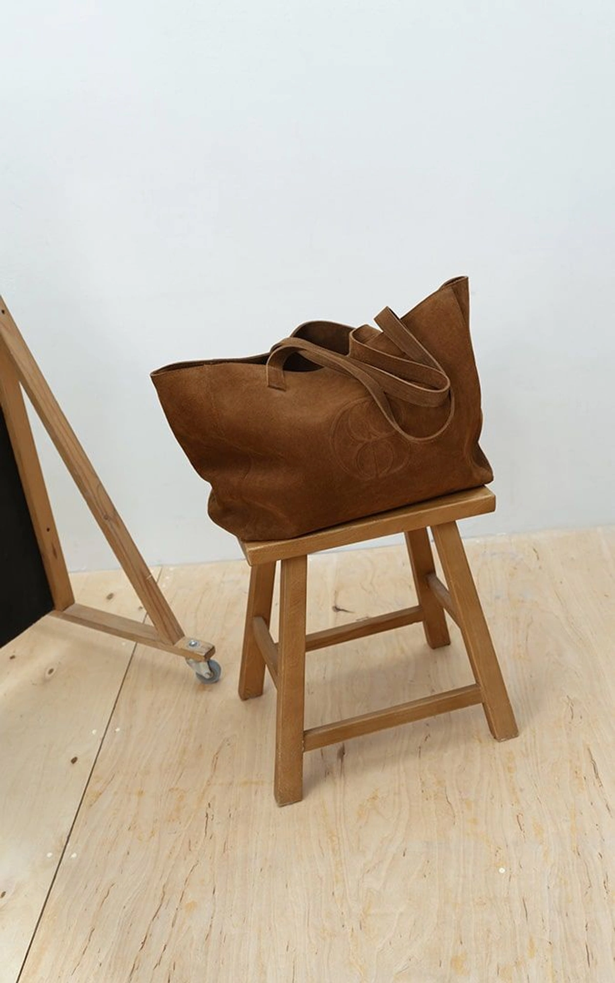 COOSH TOTE BAG in Suede