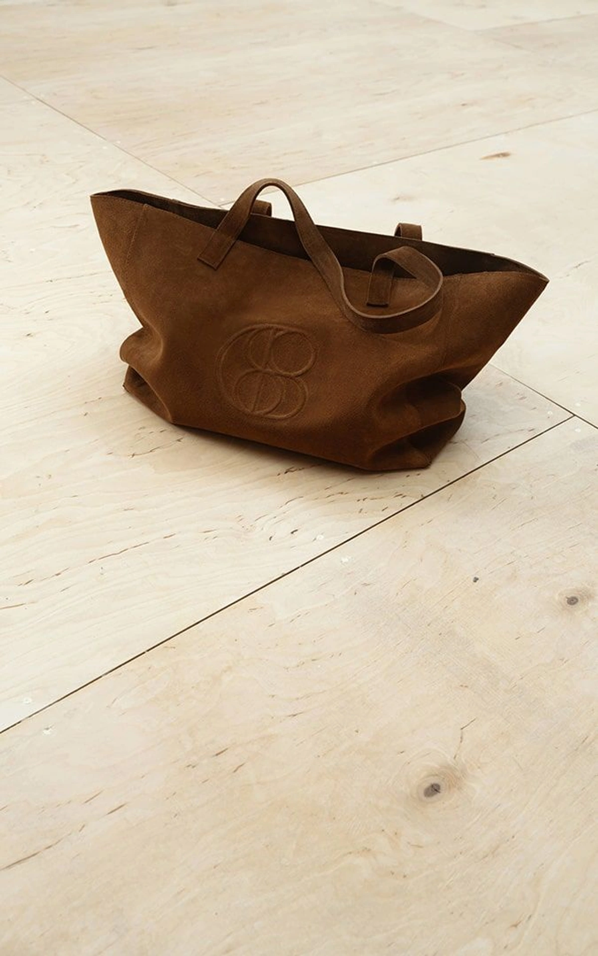 COOSH TOTE BAG in Suede