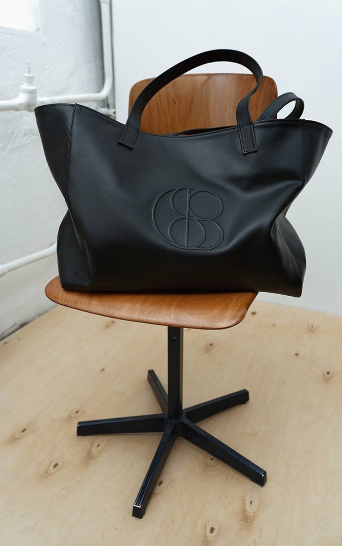 COOSH TOTE BAG in Leather - Black | COOSH COOSH TOTE BAG in Leather - Black | COOSH
