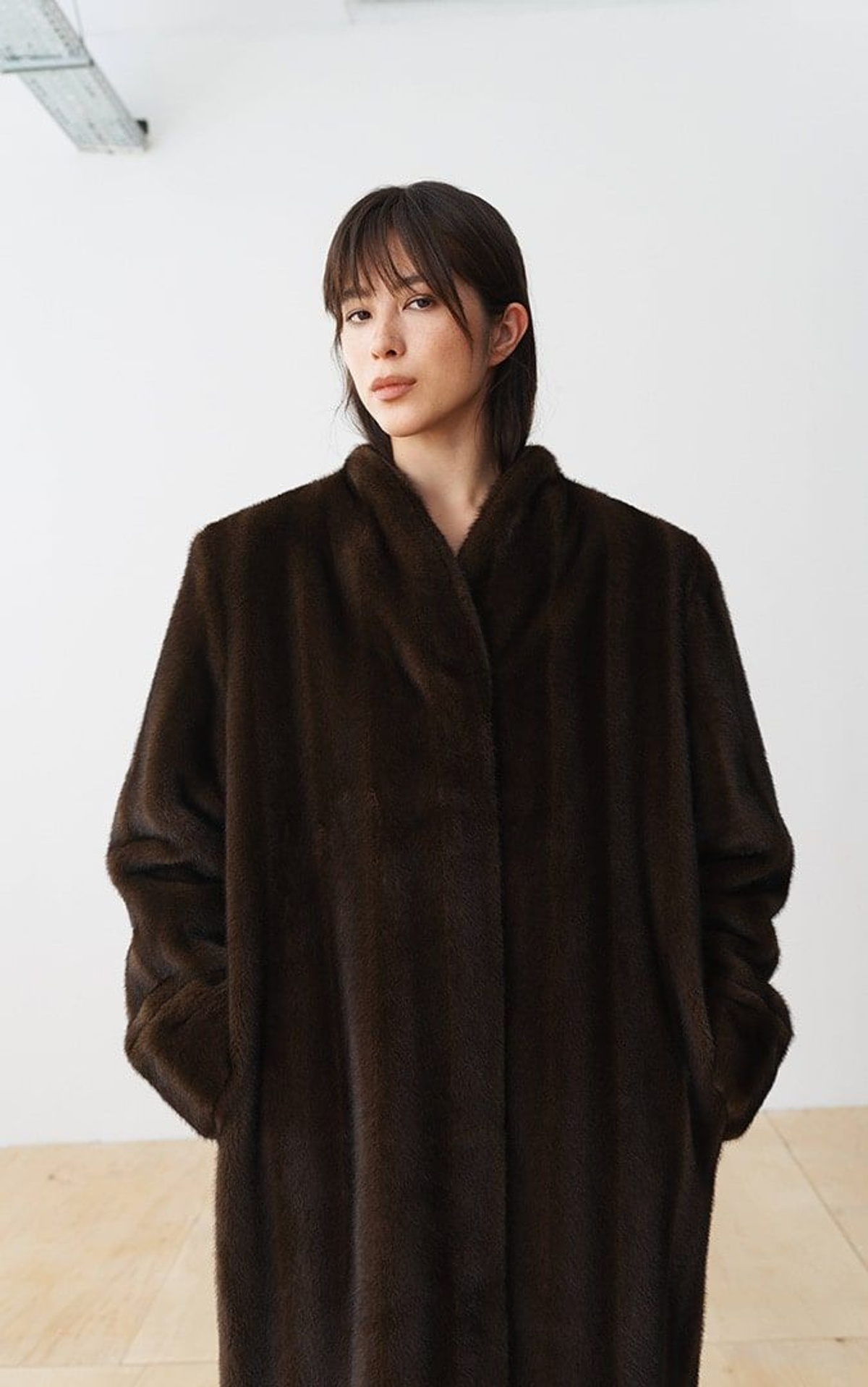 Шуба-пальто у вінтажному стилі