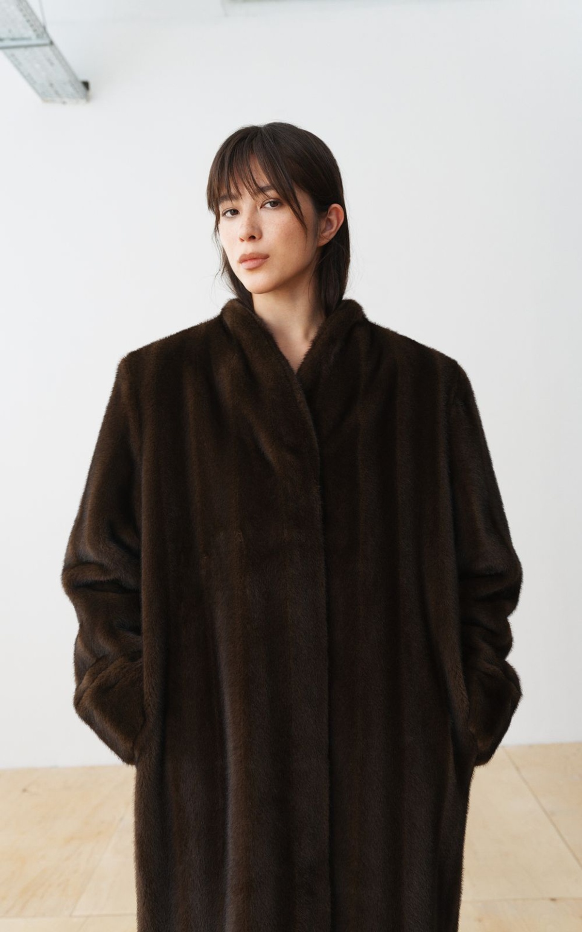 Шуба-пальто у вінтажному стилі