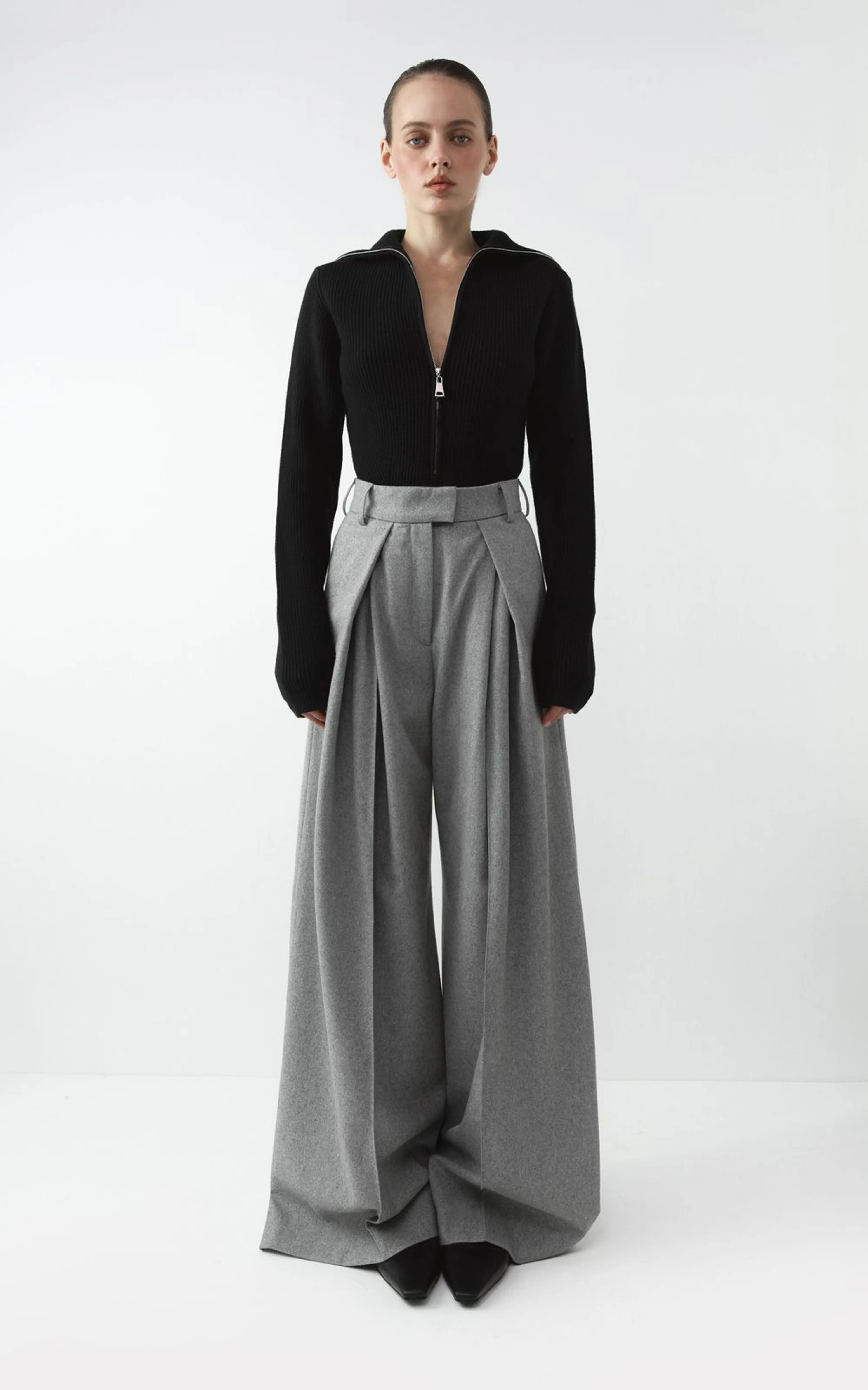 JIL Classic Wide-Leg Pants