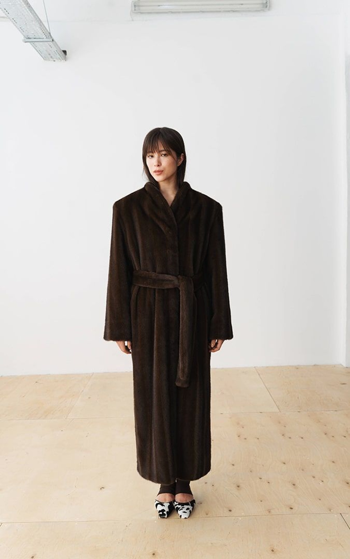 Шуба-пальто у вінтажному стилі