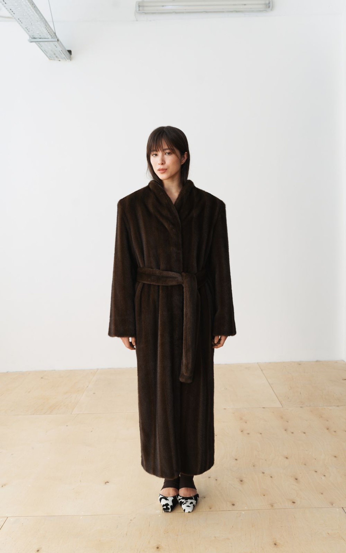 Шуба-пальто у вінтажному стилі