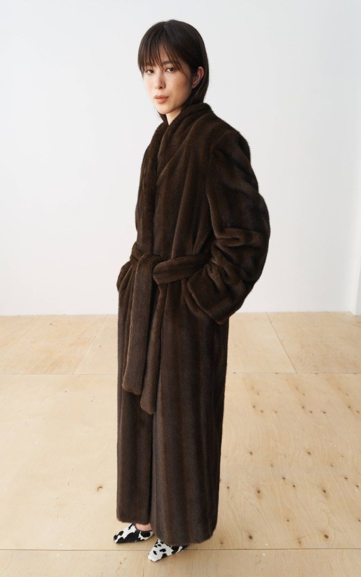 Шуба-пальто у вінтажному стилі