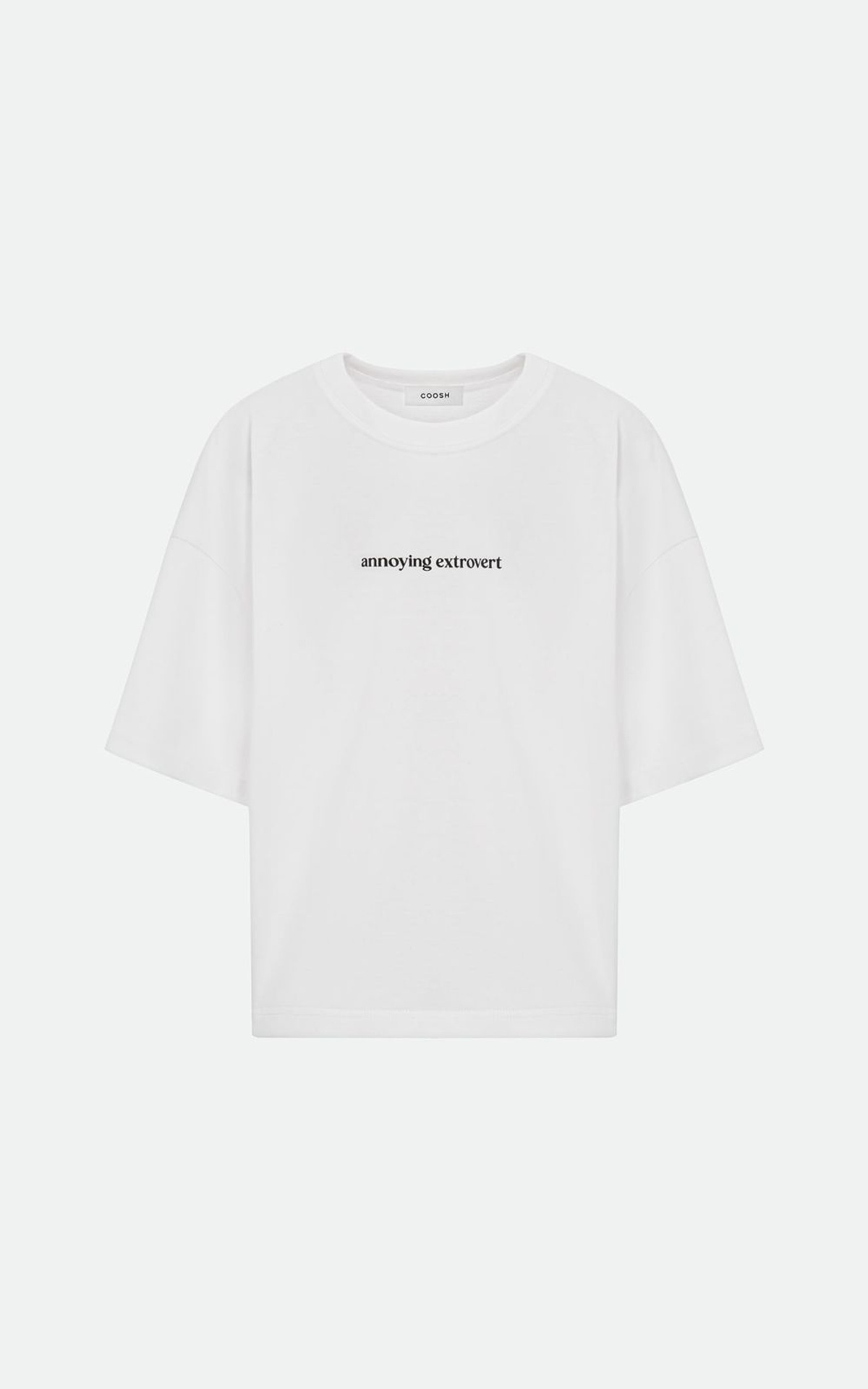 Футболка оверсайз "ANNOYING EXTROVERT"