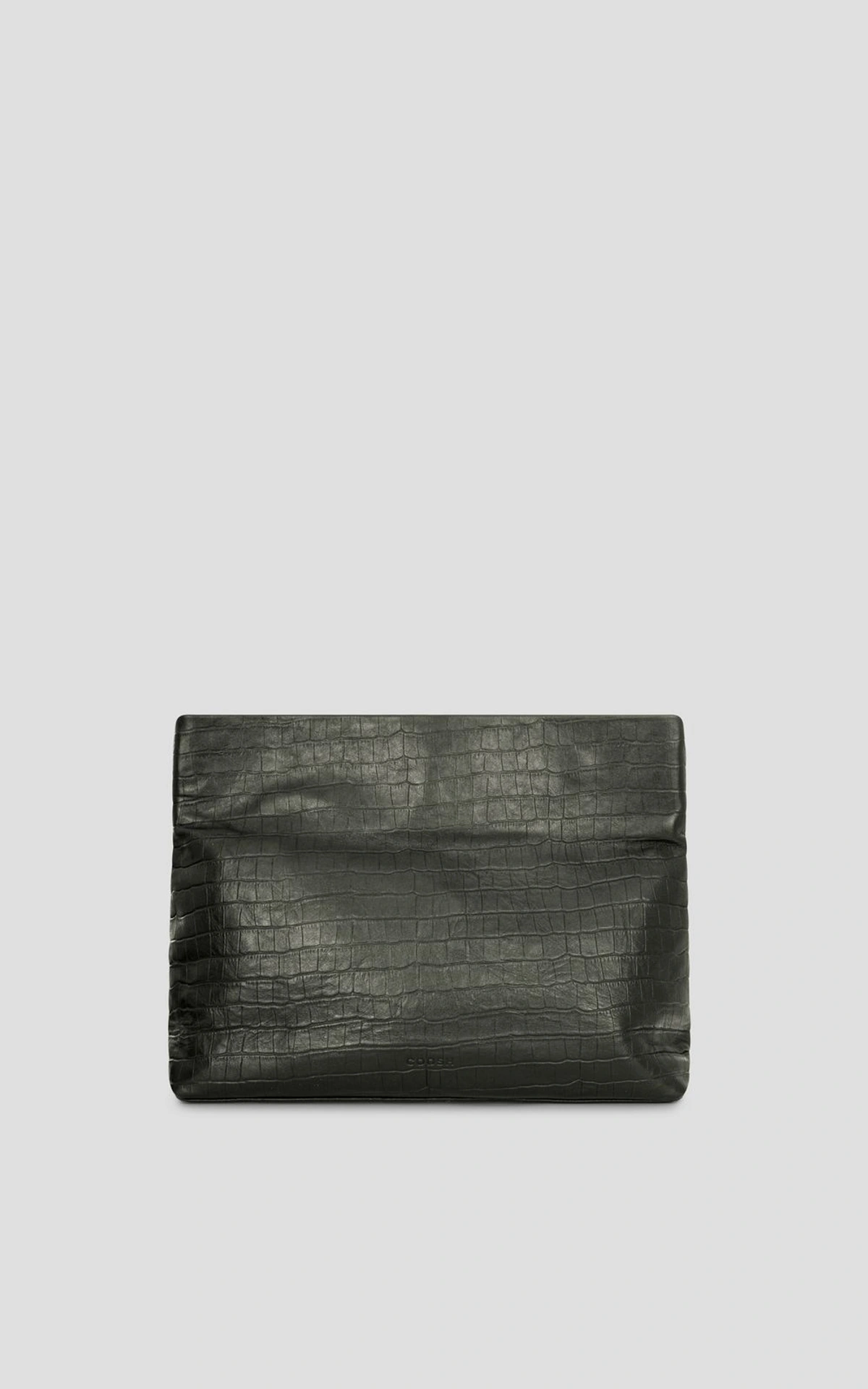 Leather Origami Clutch GIA in Animal Print