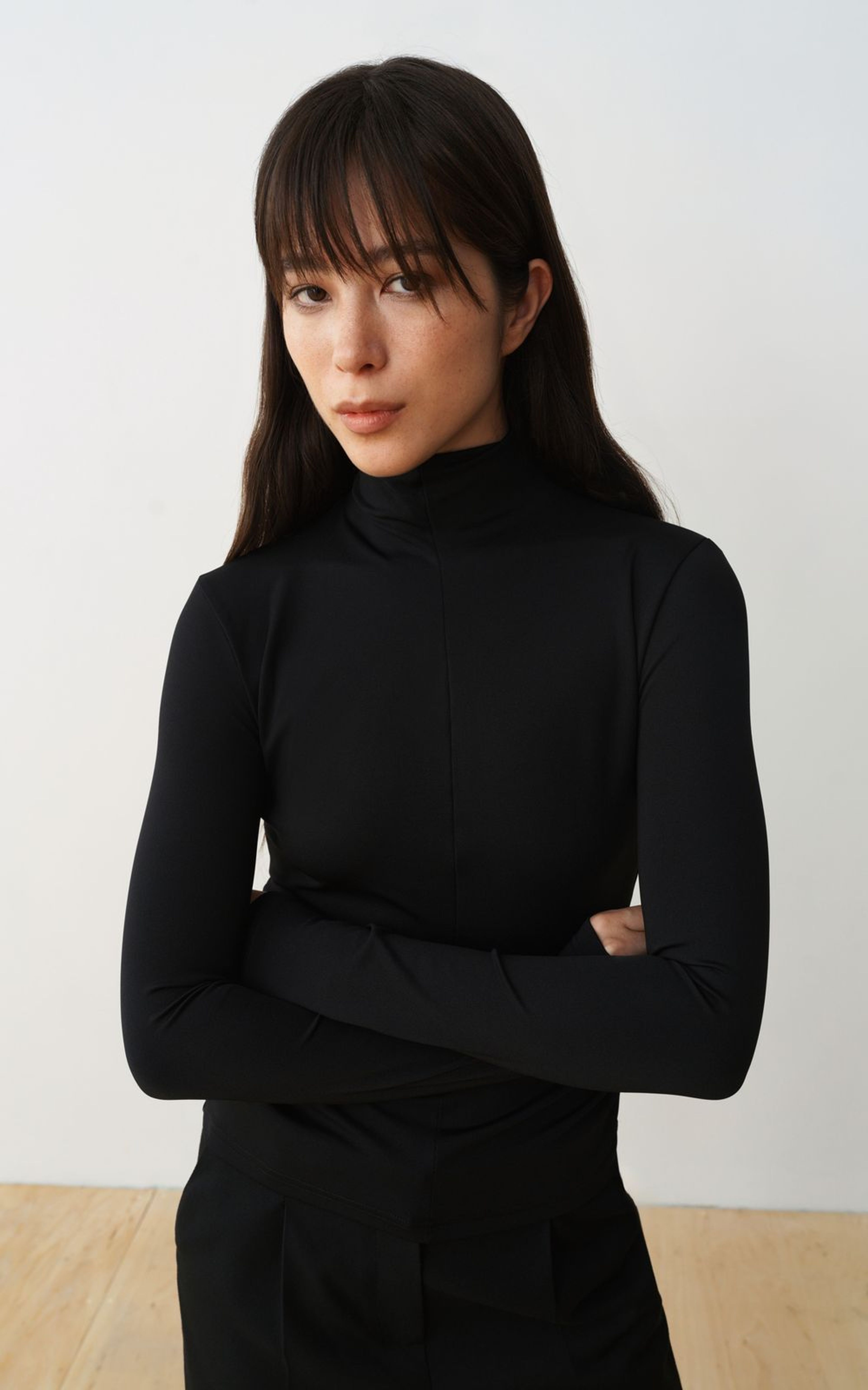 Longsleeve SECOND SKIN dopasowany do figury