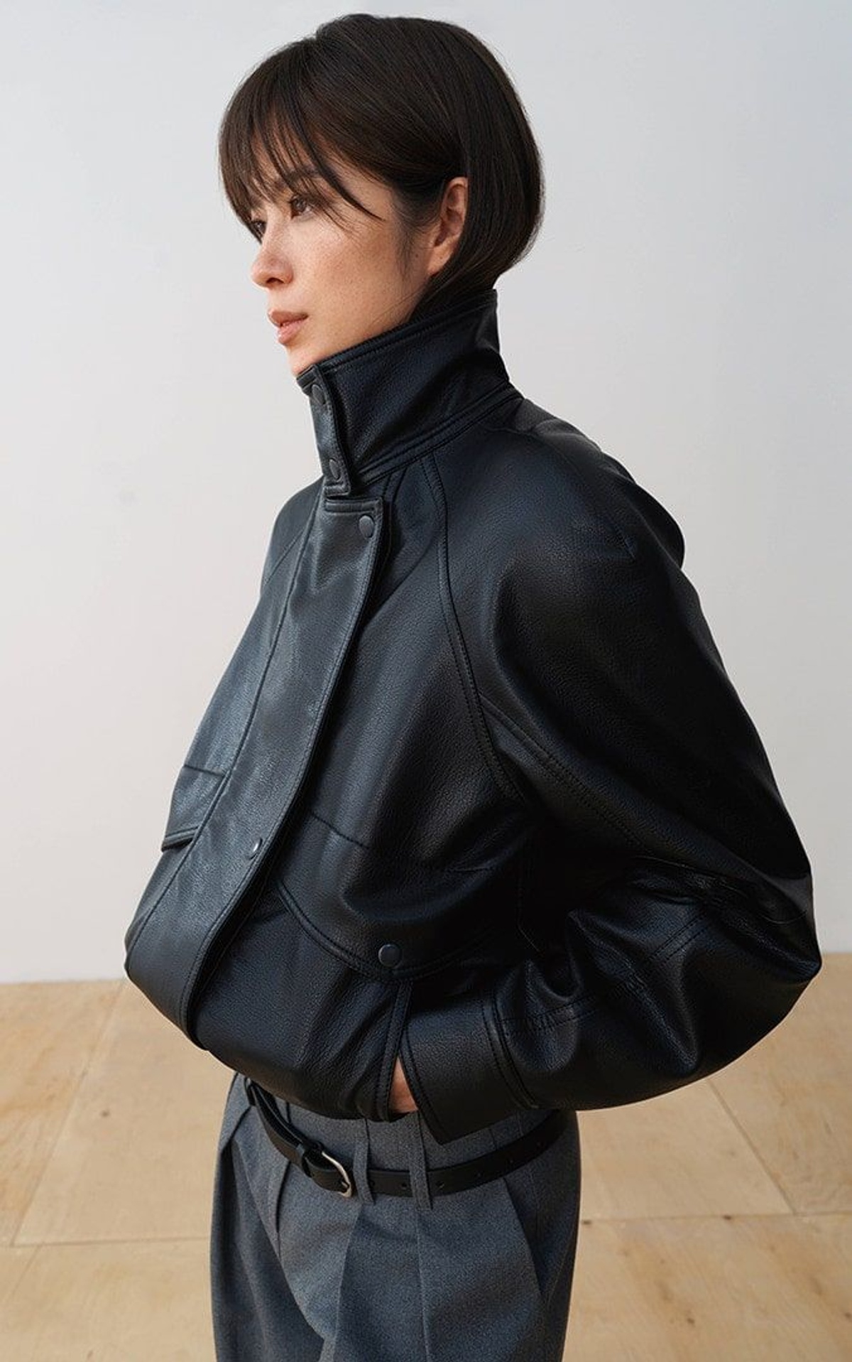 Куртка-бомбер ALANA з коміром-стійкою