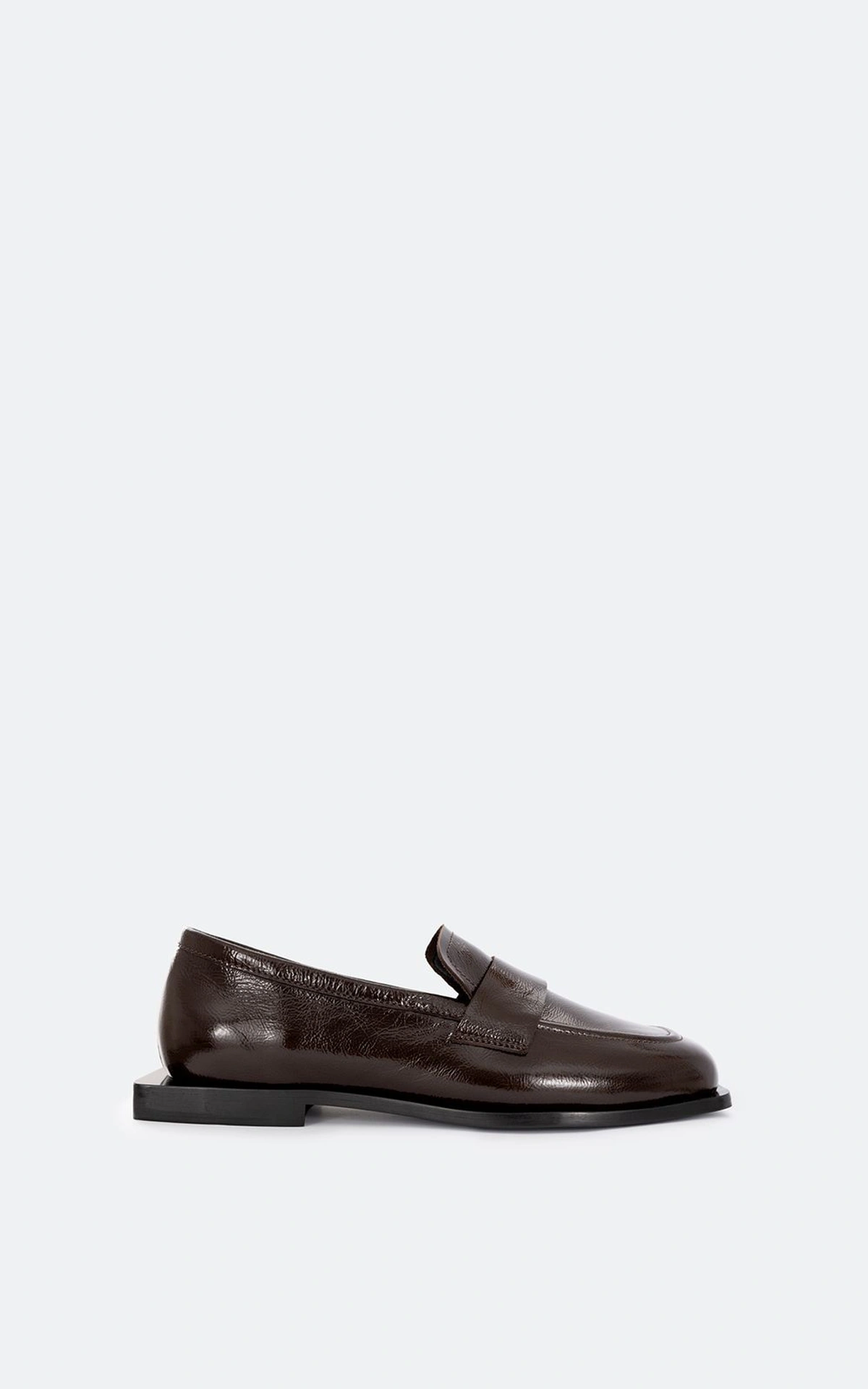 Patent Leather Loafers ELLIS with Square Toe