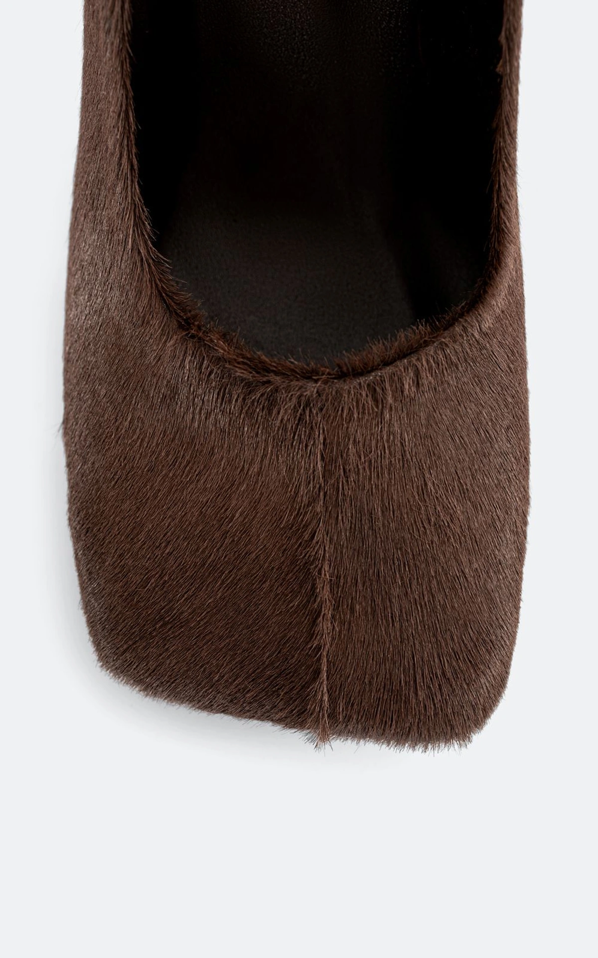 Animal-Textured Pumps with Sculptural Wedge Heel