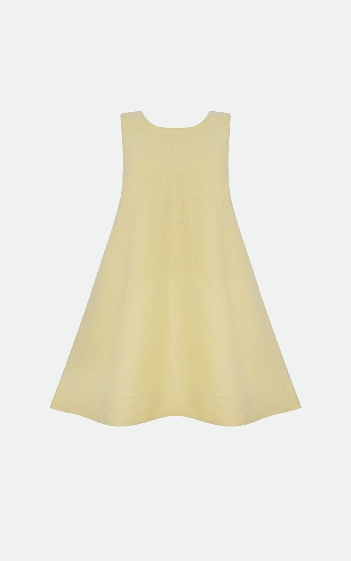 Linen A-Line Mini Dress