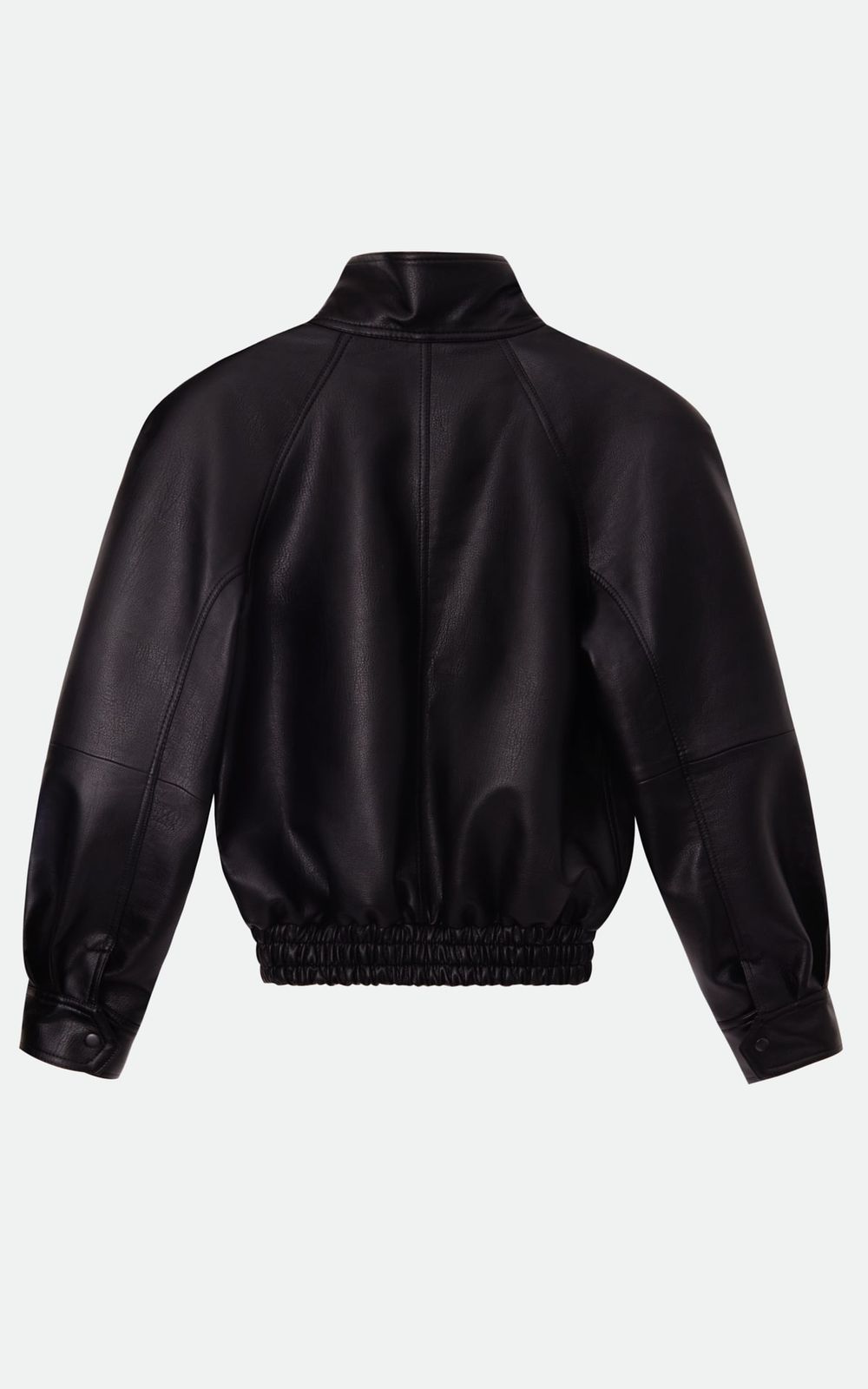 SIGNATURE Bomber Jacket with Stand Collar - Black | COOSH