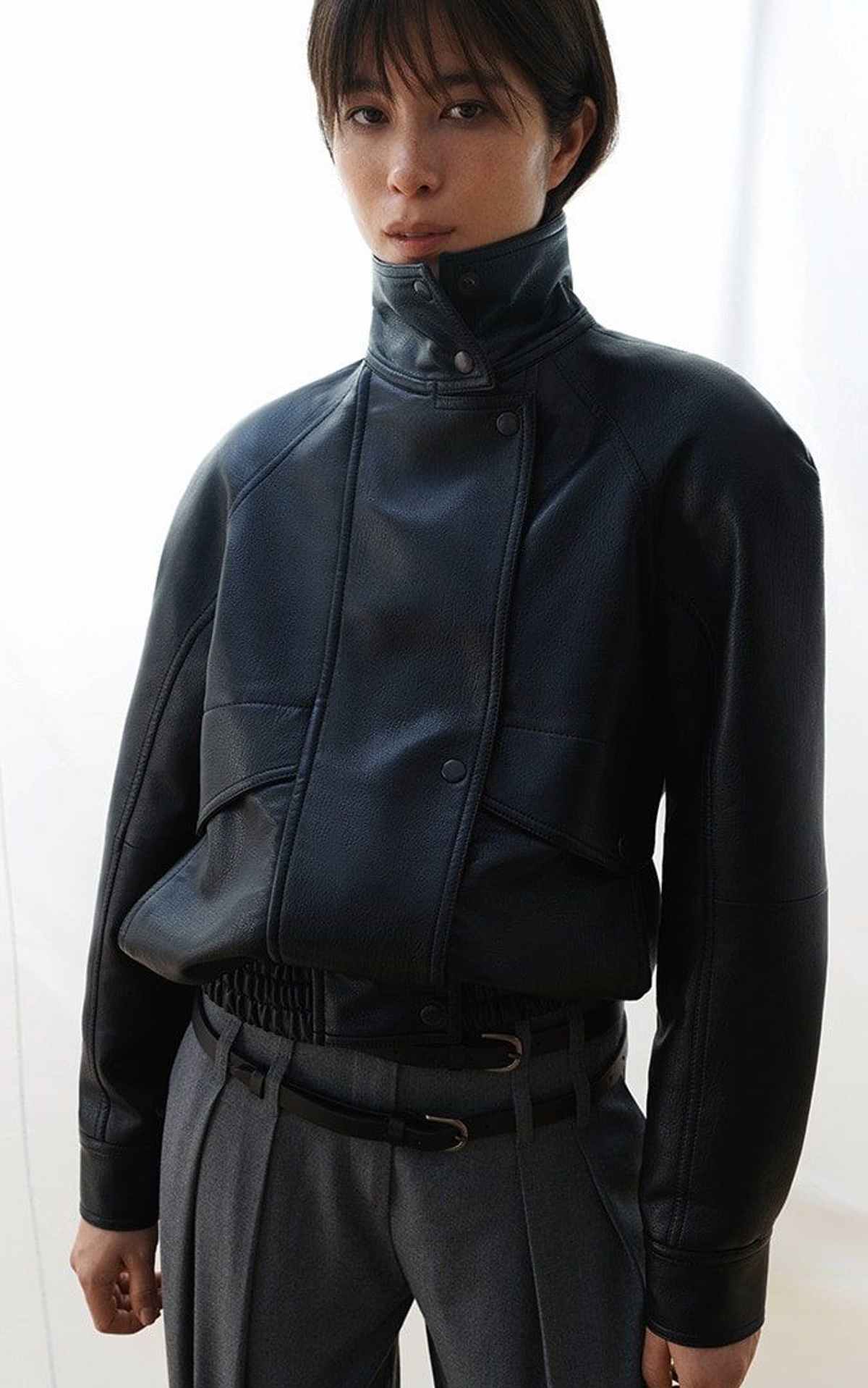 Куртка-бомбер ALANA з коміром-стійкою