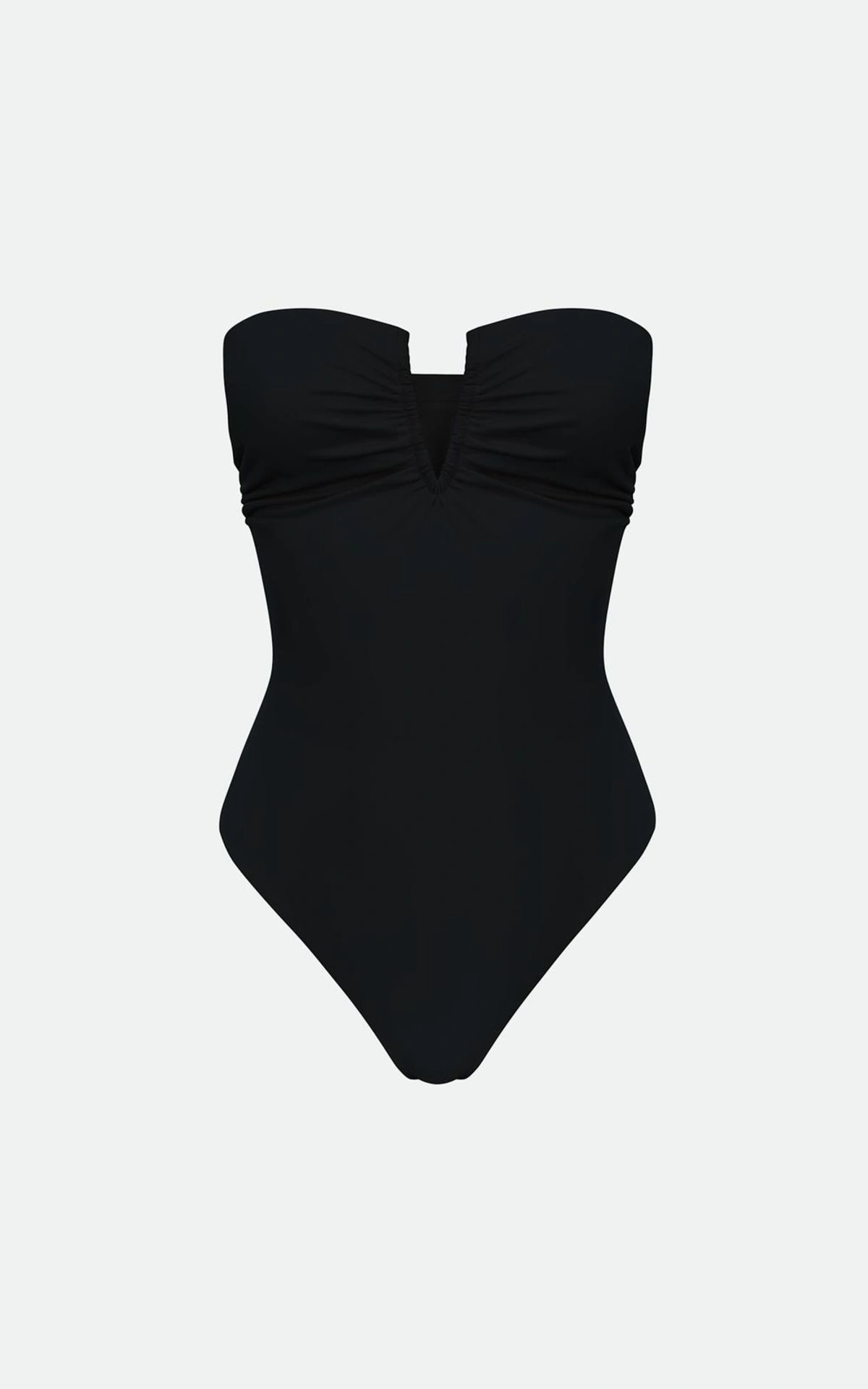 Jednoczęściowy strój kąpielowy bandeau