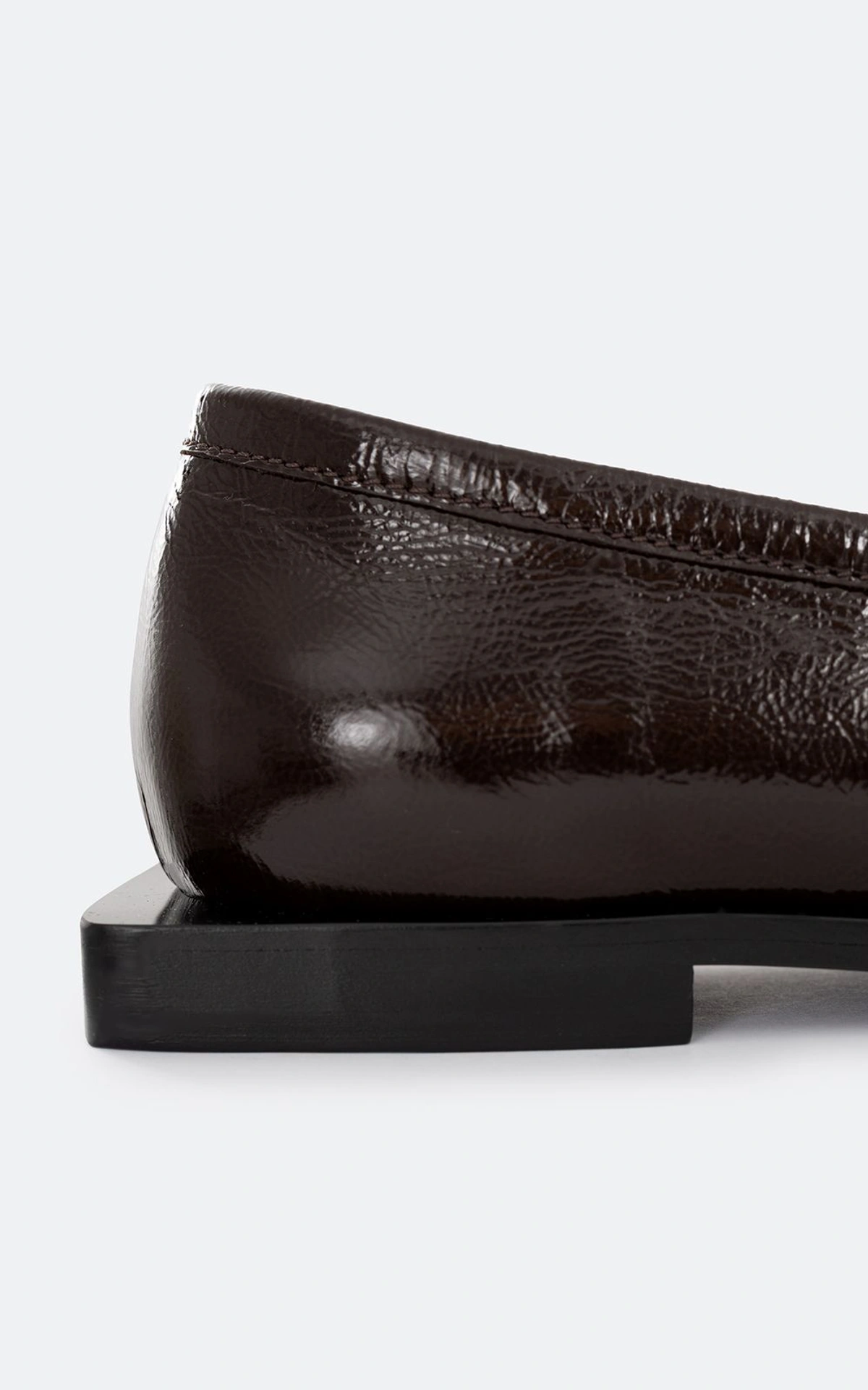 Patent Leather Loafers ELLIS with Square Toe