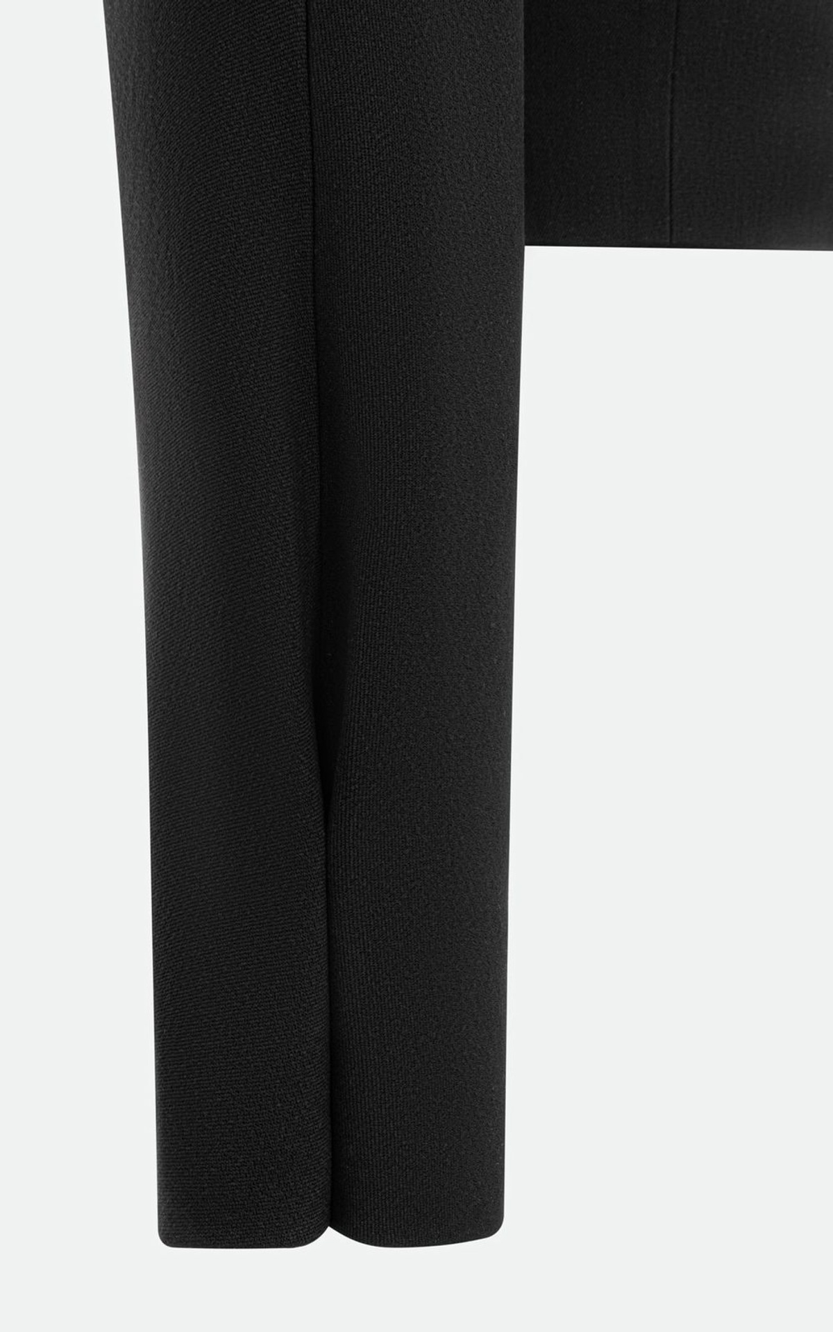 MUSE Cropped Collarless Blazer
