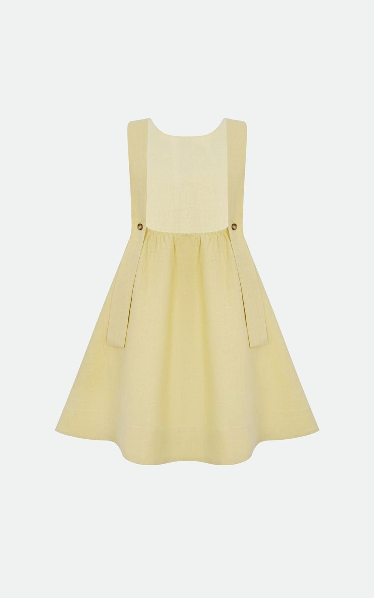 Linen A-Line Mini Dress