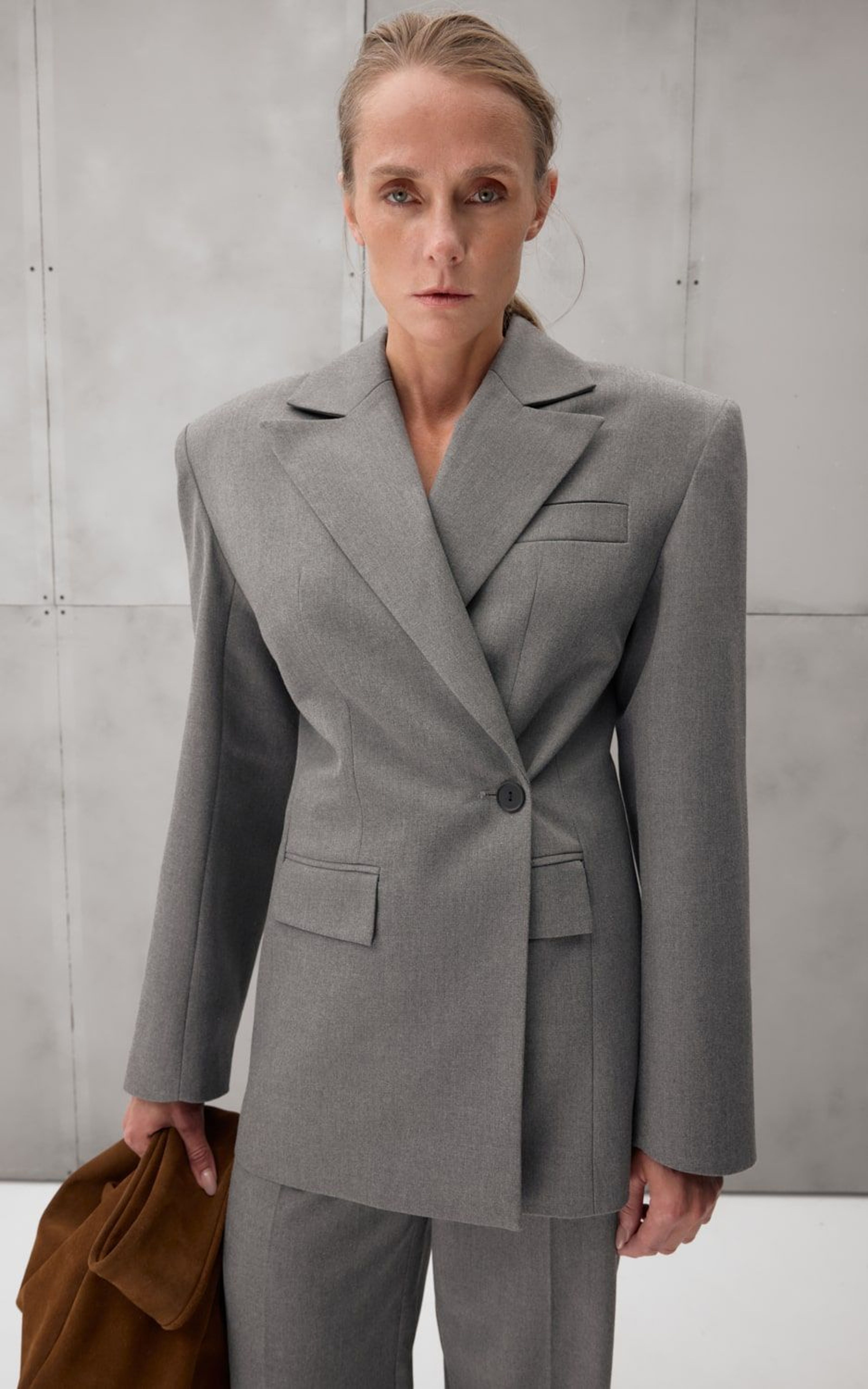 Transformer Blazer with Chest Pocket