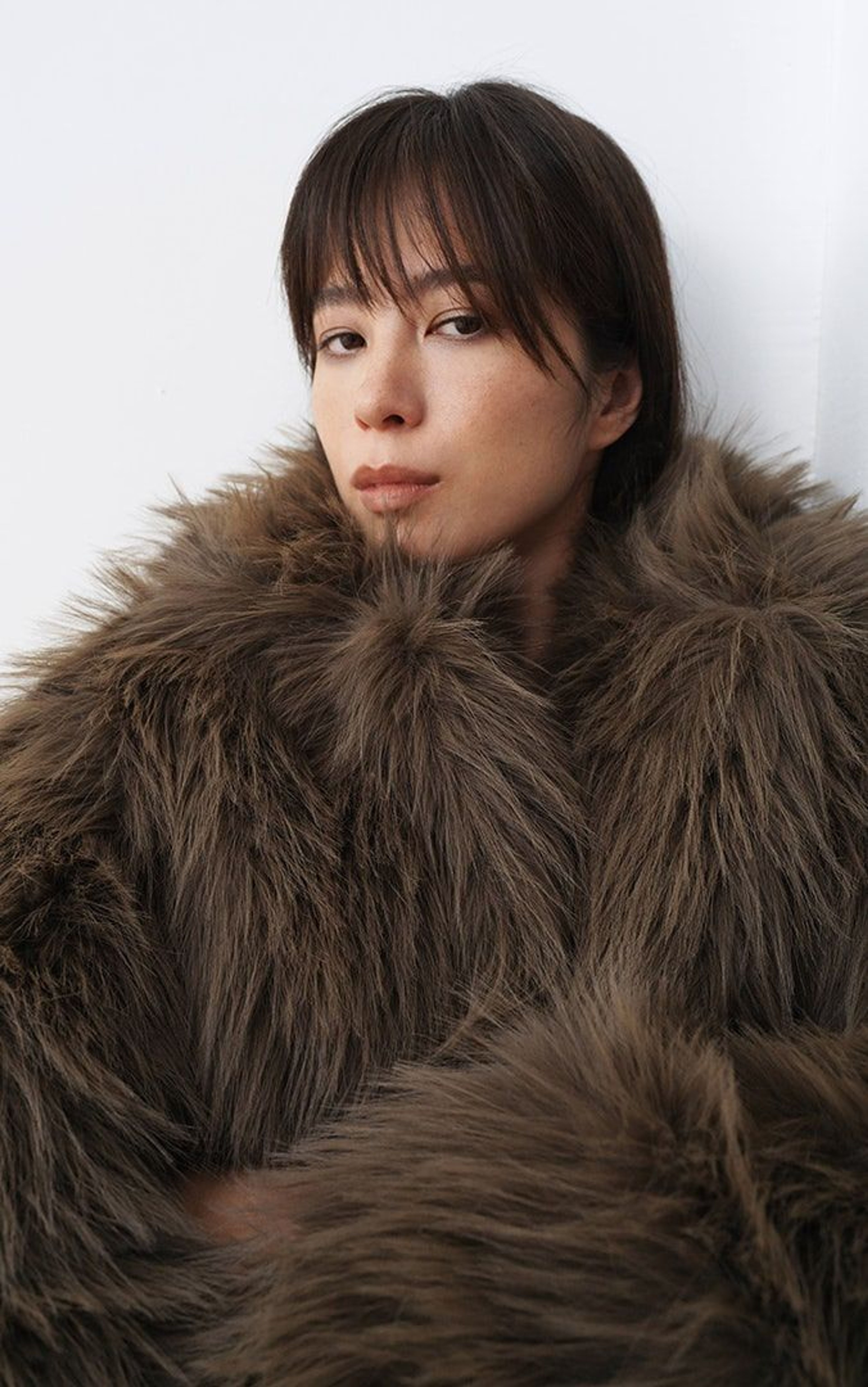 Krótkie Futro JADE ze Sztucznego Futra