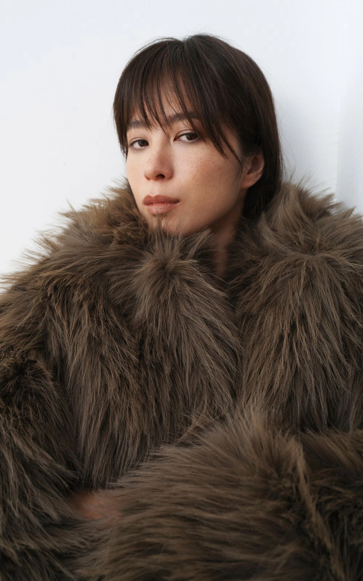 JADE Short Faux Fur Coat