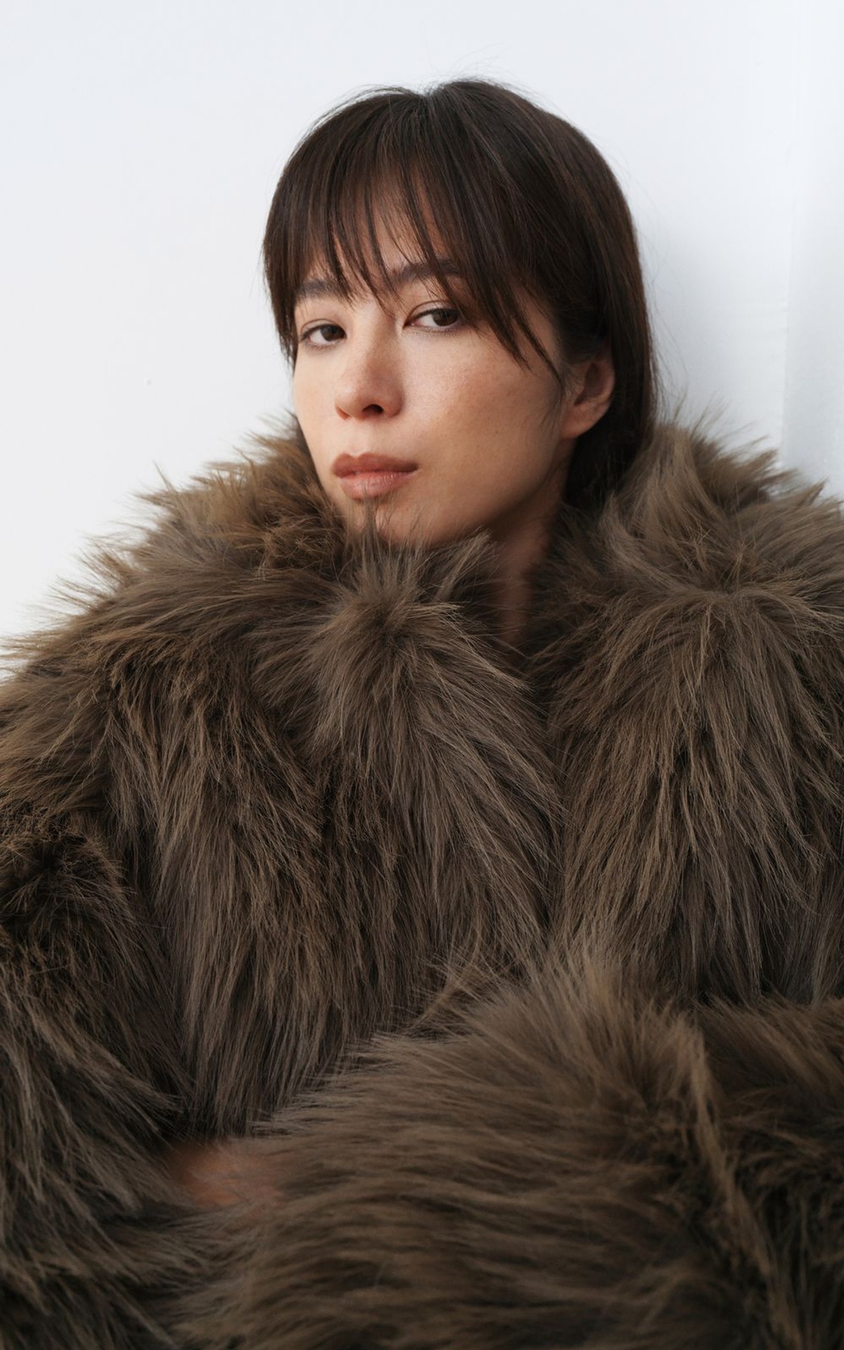 JADE Short Faux Fur Coat