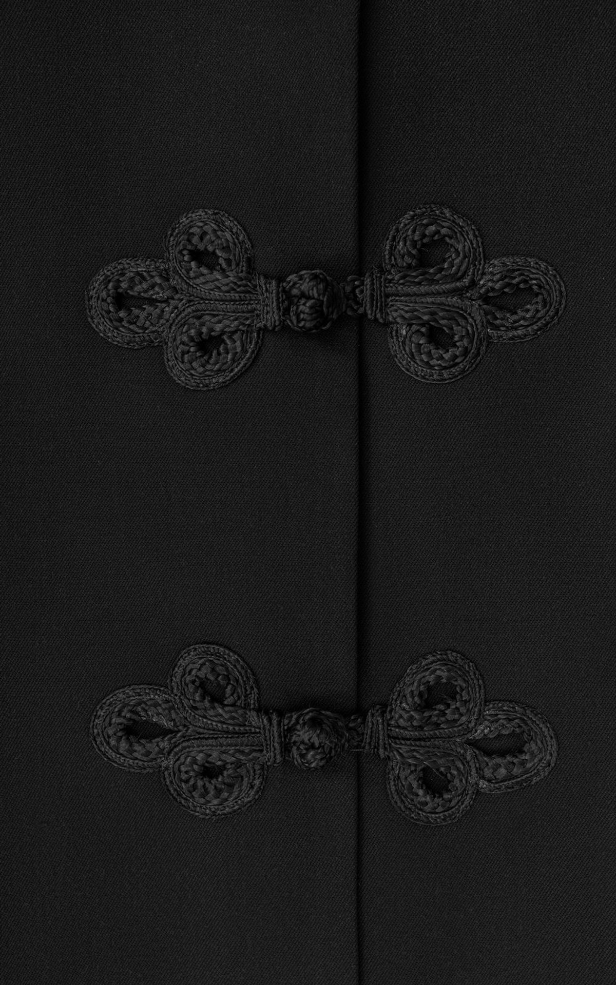 Жакет приталений в азійському стилі