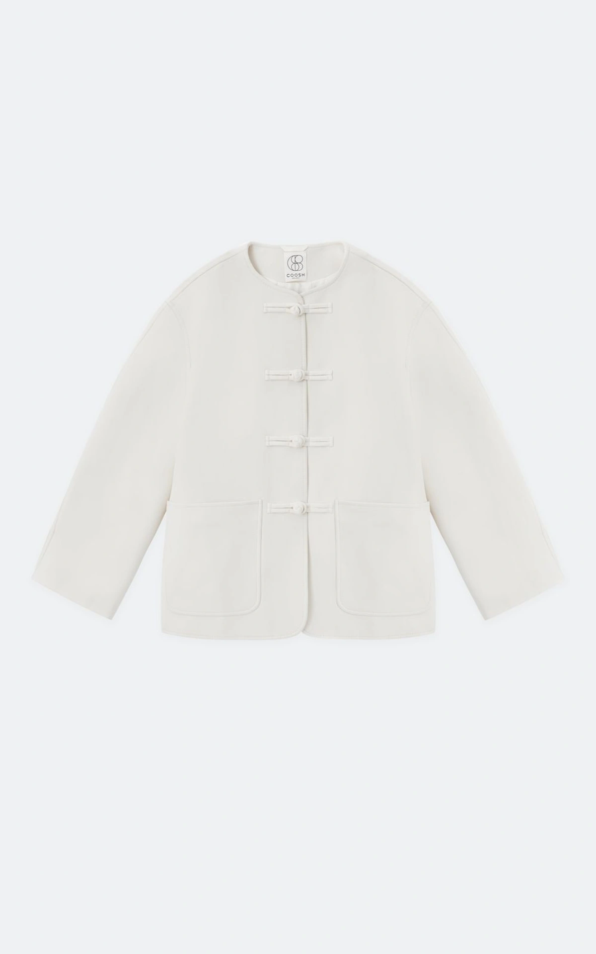Asian-Inspired Cropped Coat SAYA