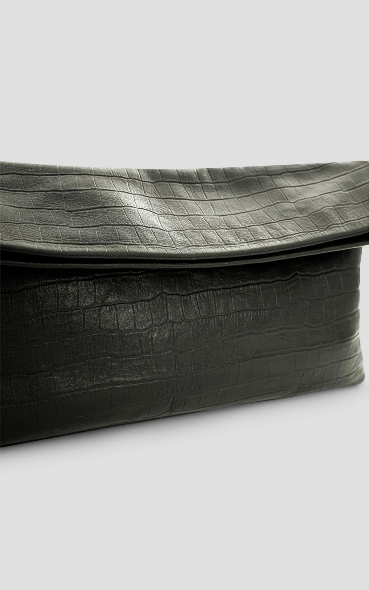 Leather Origami Clutch GIA in Animal Print