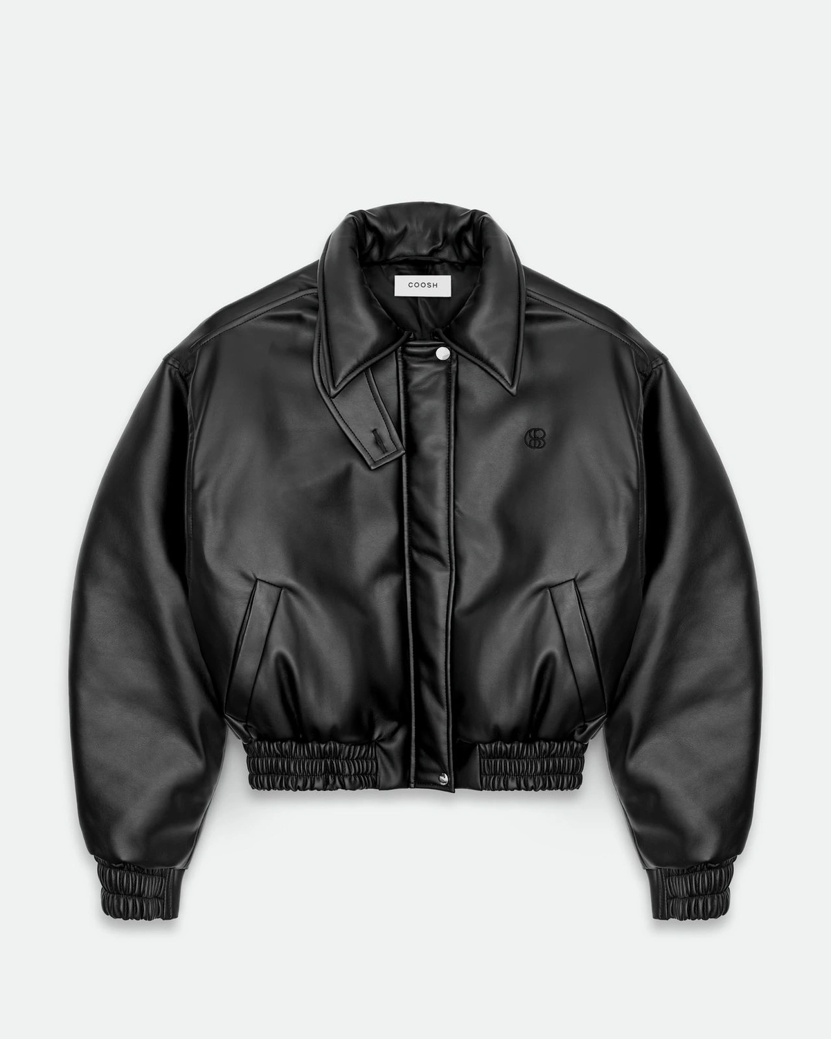 Insulated Puffed Bomber Jacket