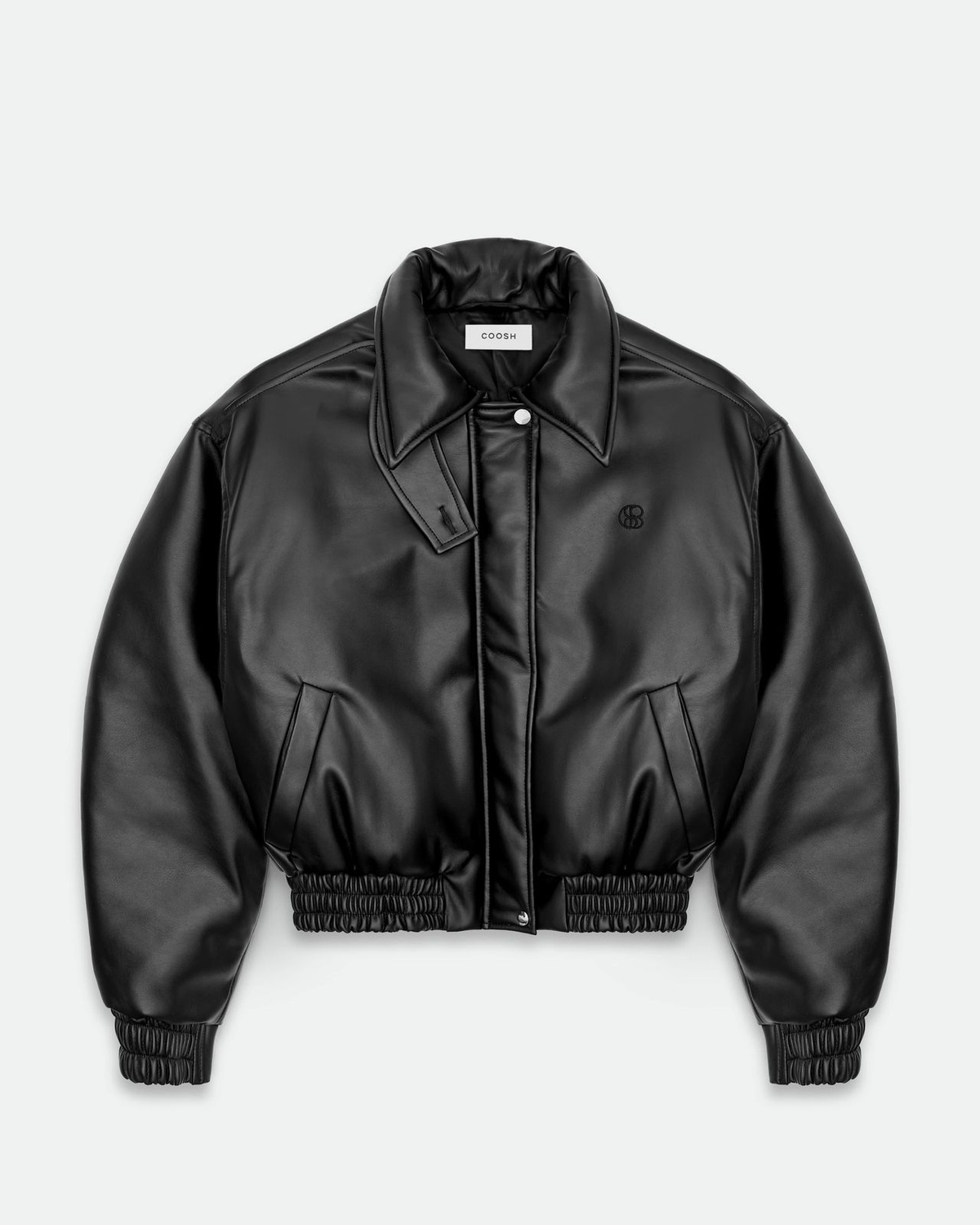 Insulated Puffed Bomber Jacket