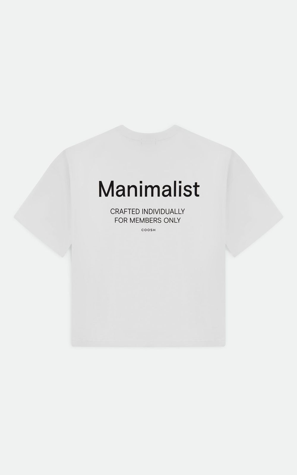 T-shirt MANIMALIST - Milky | COOSH