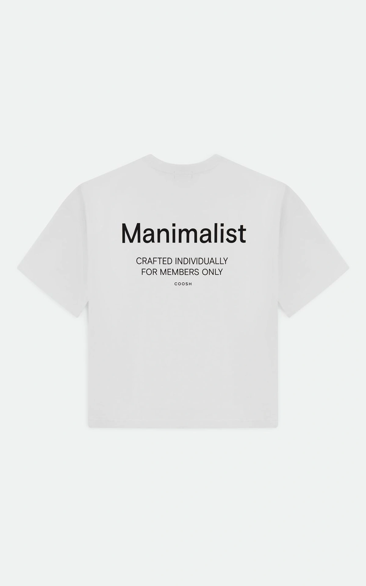 T-shirt MANIMALIST