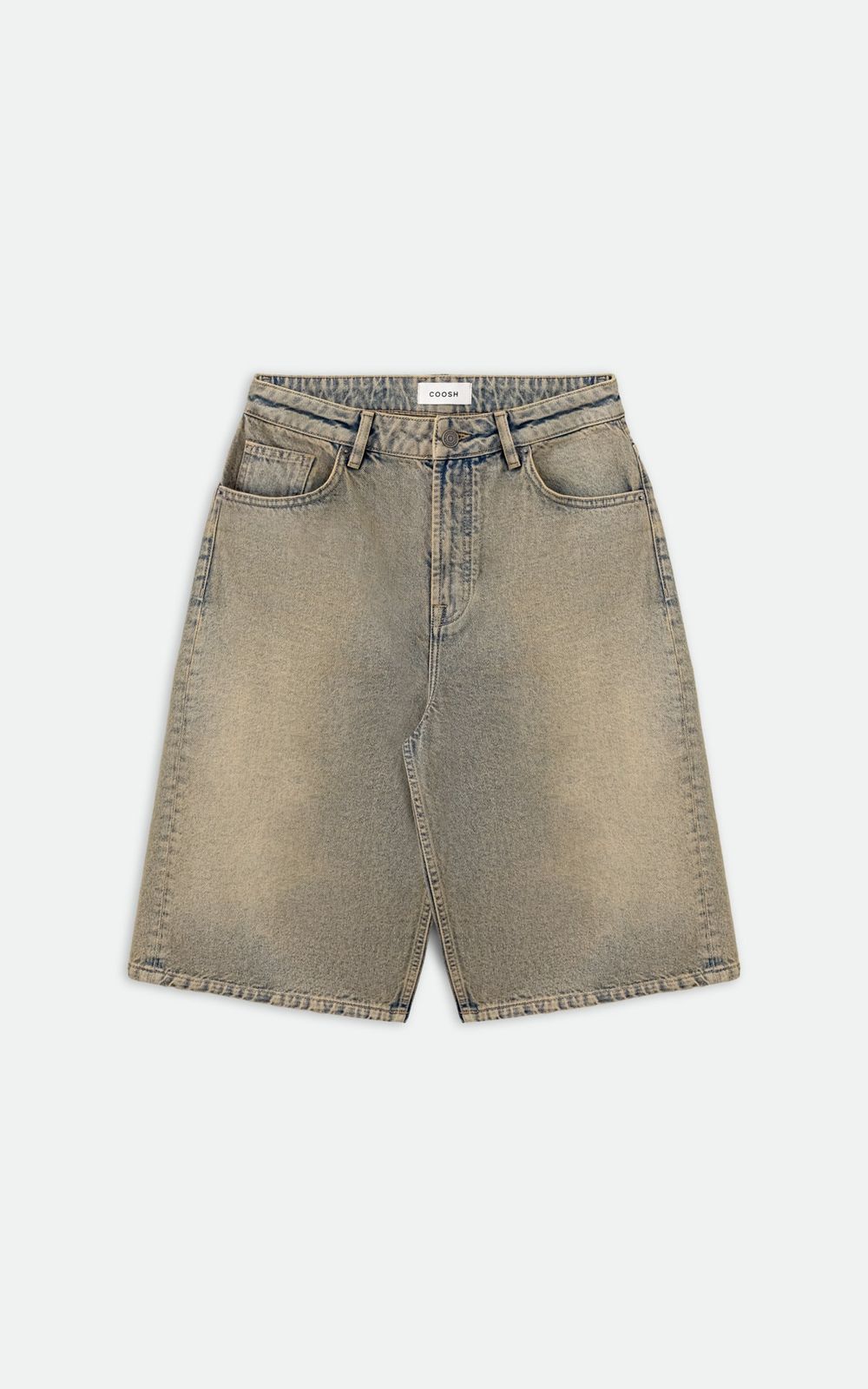 【YOURNUS】Grease Damage Bermuda Denim YOURNUS】Beams Damage Bermuda Denim Pants