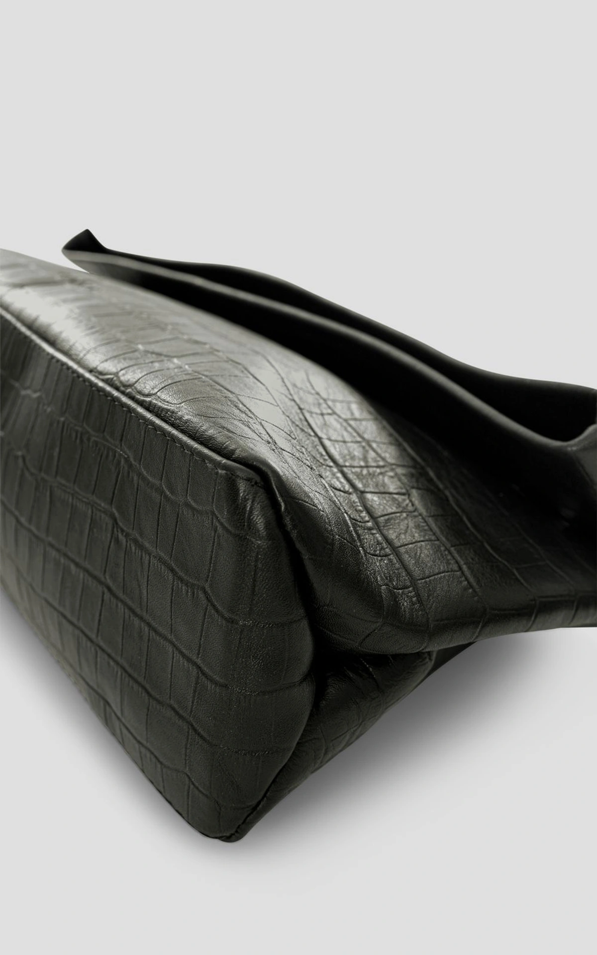 Leather Origami Clutch GIA in Animal Print