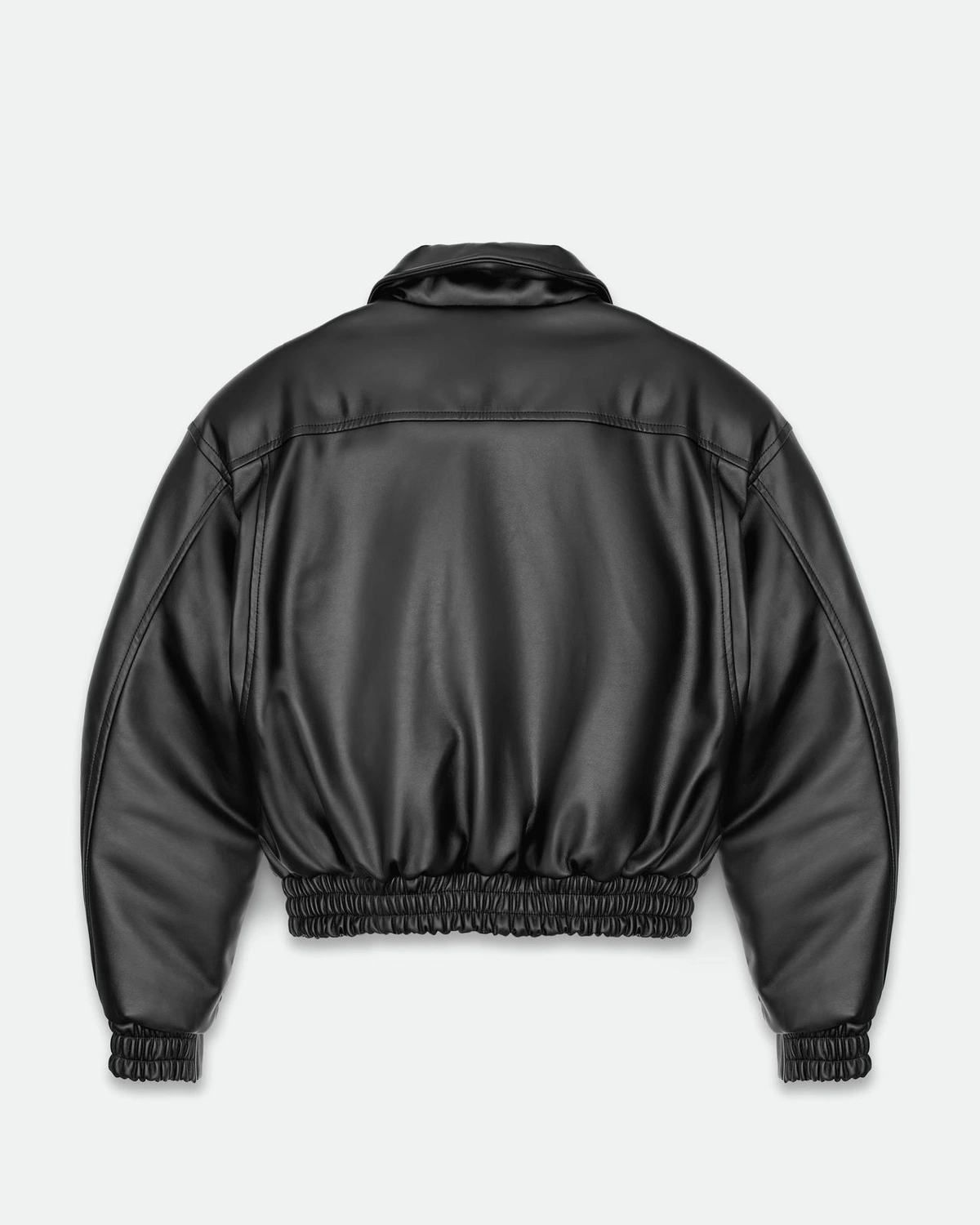 Insulated Puffed Bomber Jacket