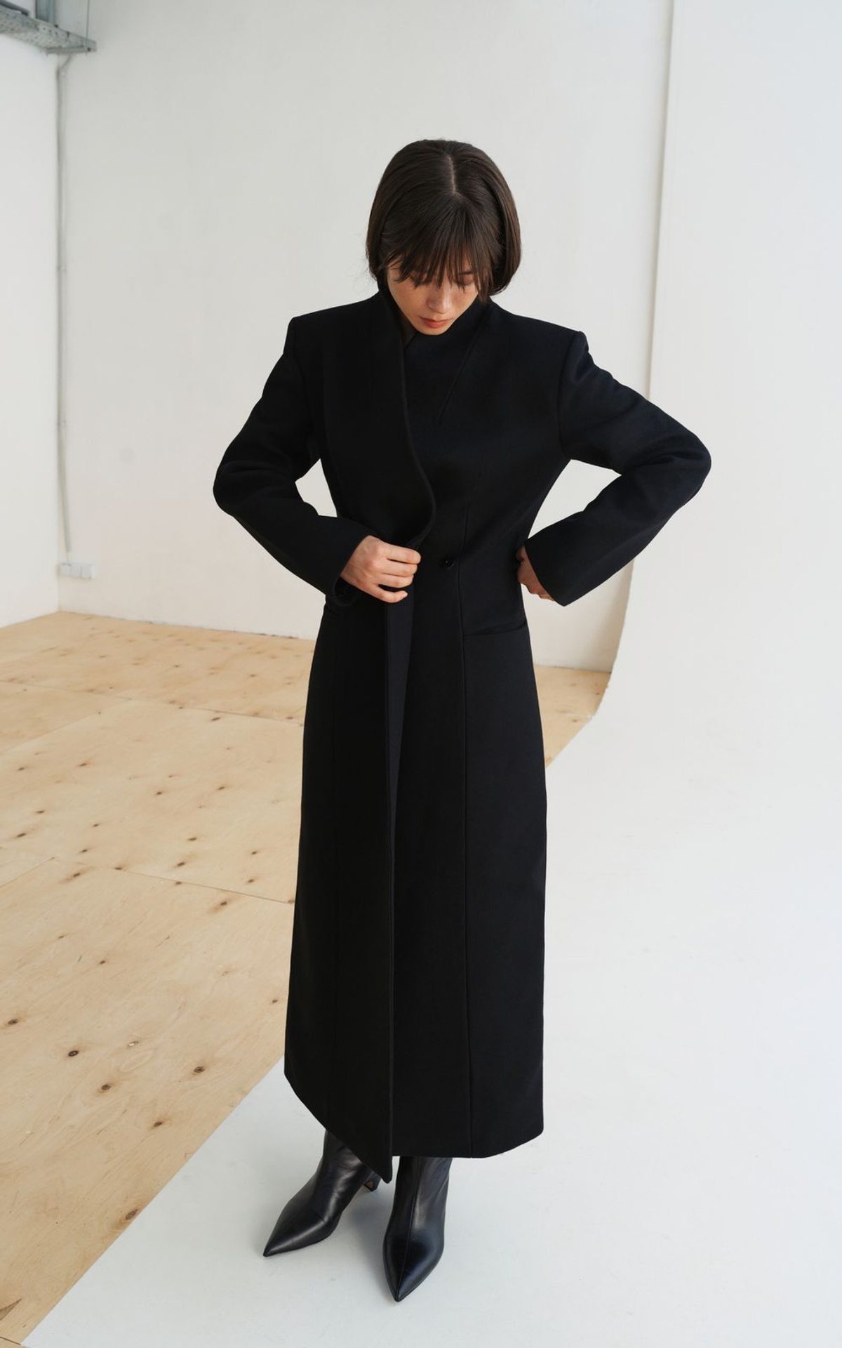 Płaszcz-kimono MELANIA dopasowany