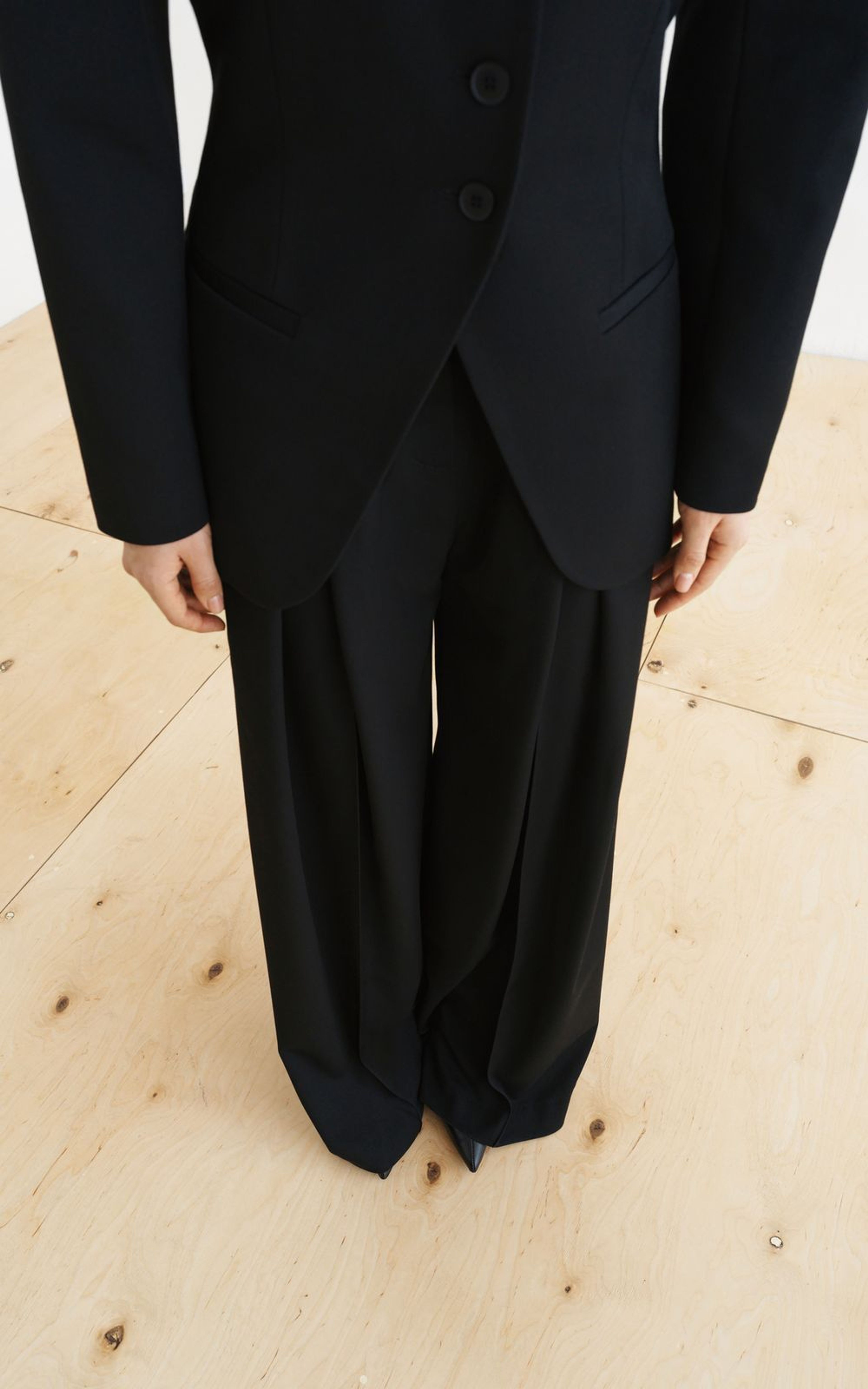  Spodnie BLAKE klasyczne o szerokim kroju