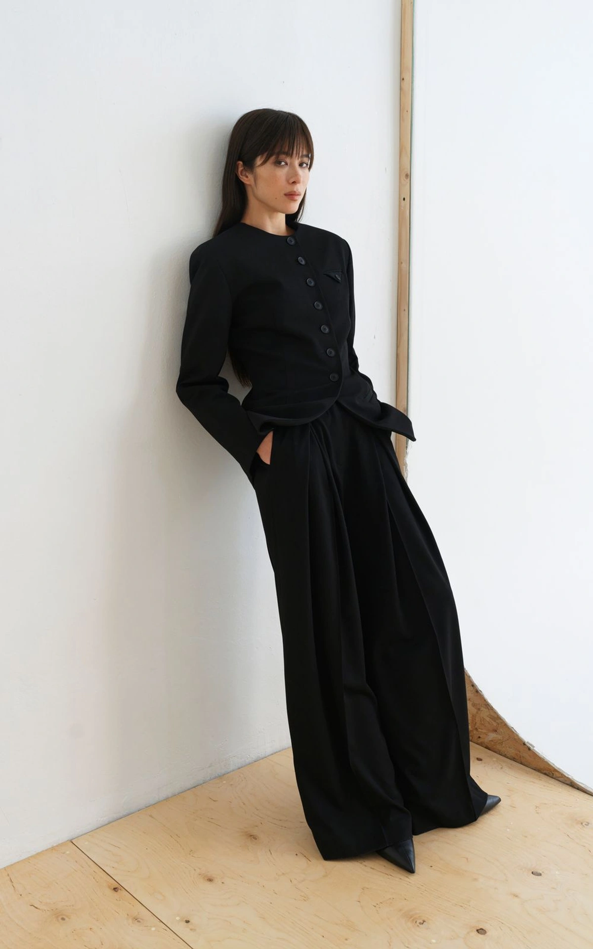 BLAKE Classic Wide-Leg Pants