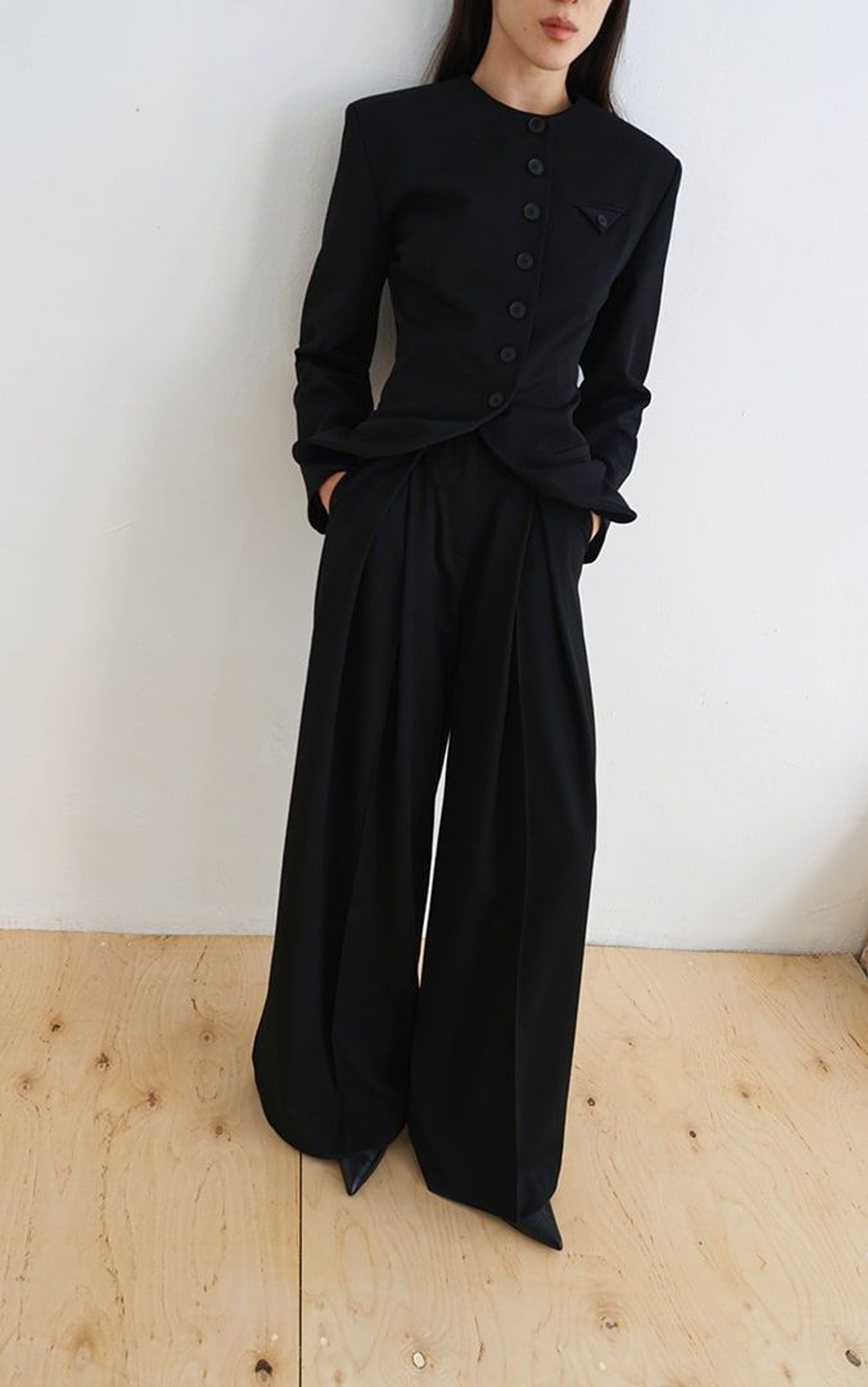 Штани BLAKE класичні широкого крою