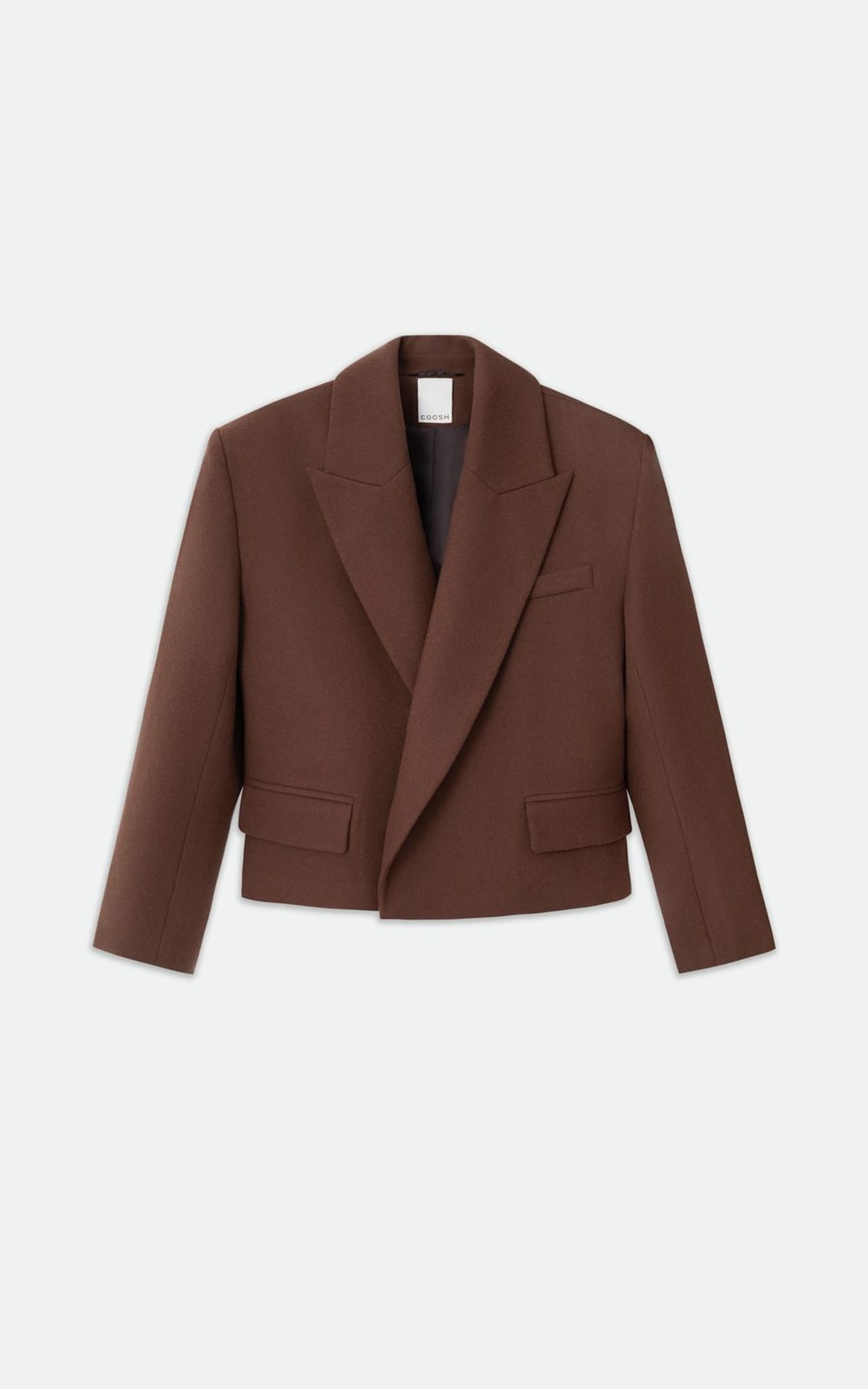 Жакет CHOCO вовняний вкорочений однобортний