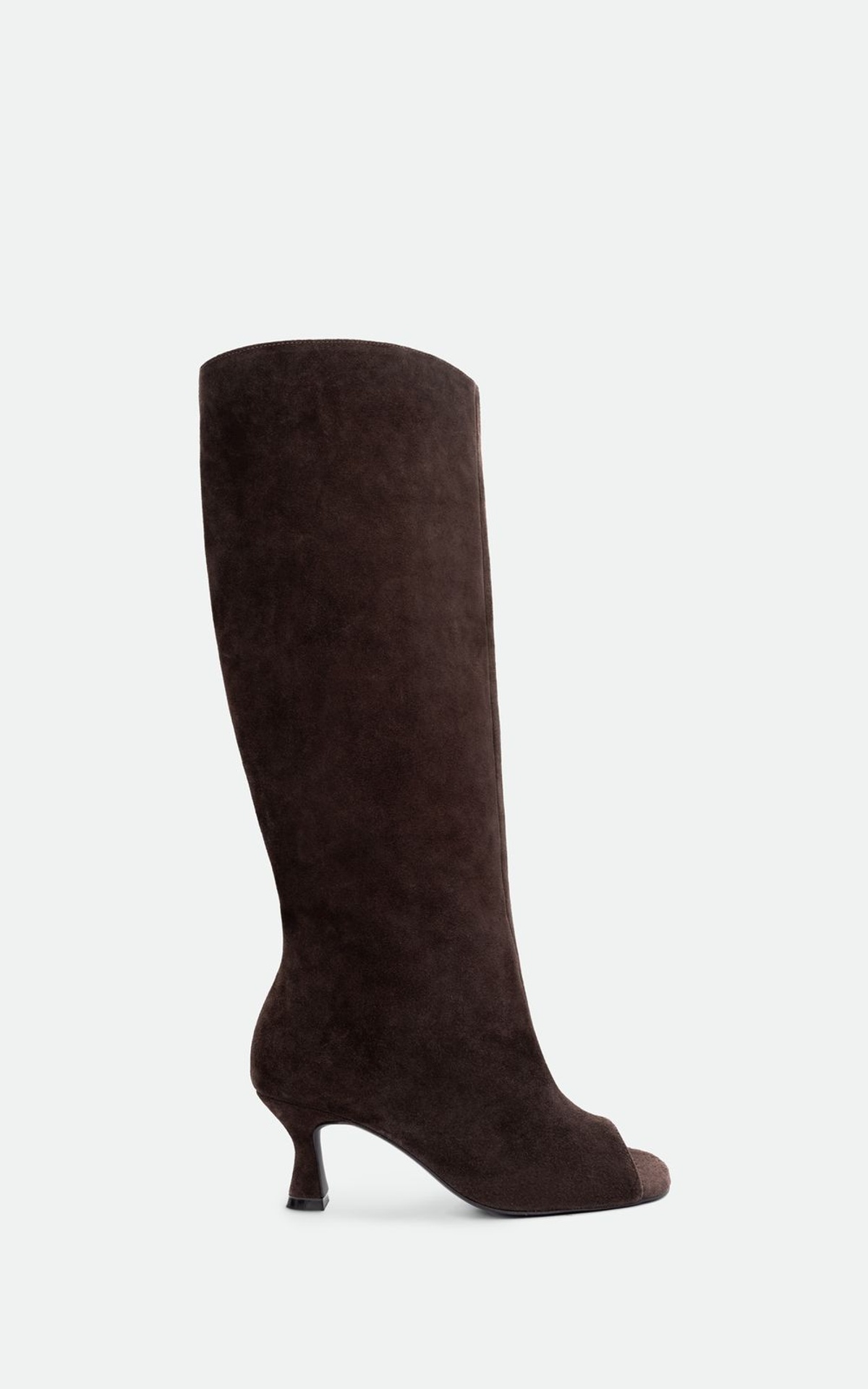 Чоботи SAFARI замшеві з відкритим мисом