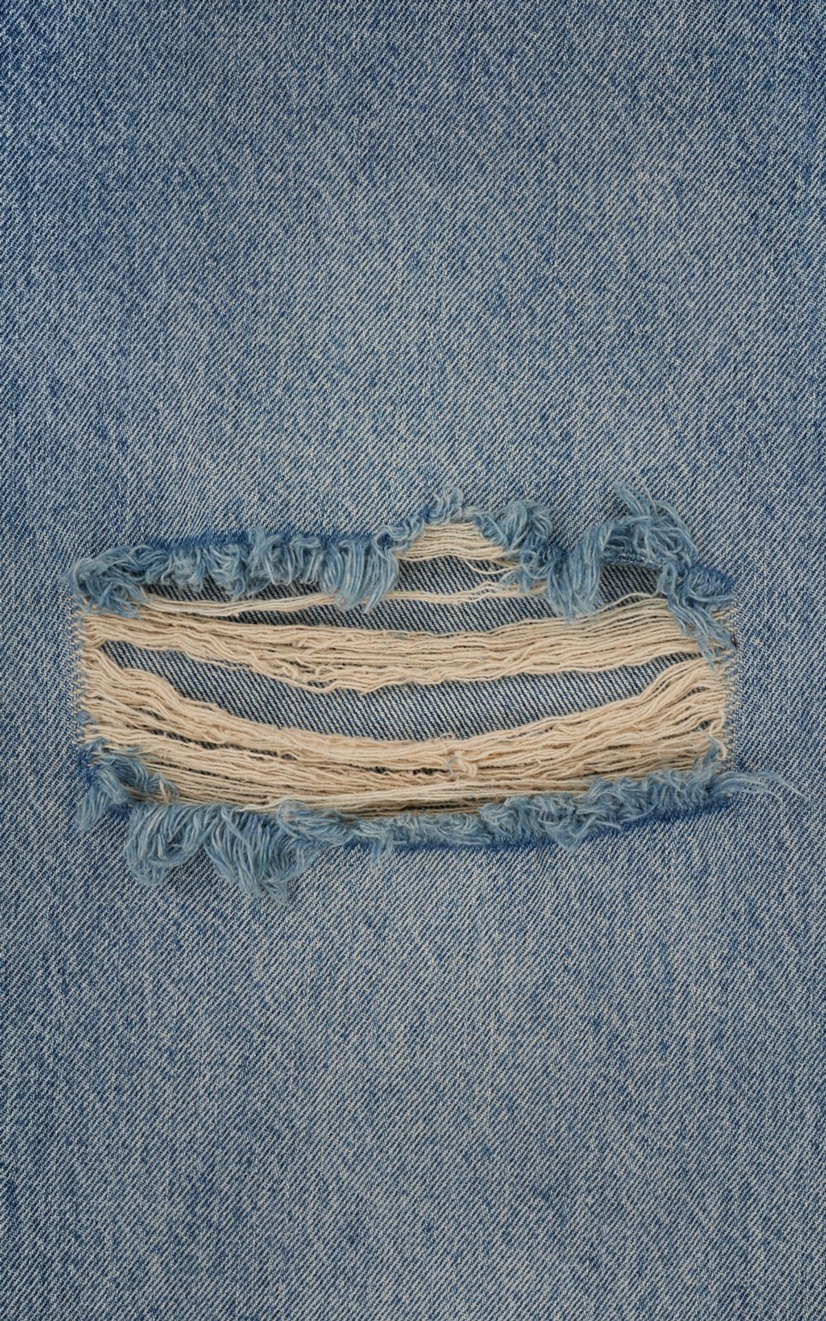 Jeans WIDE-LEG with Decorative Cut-Outs