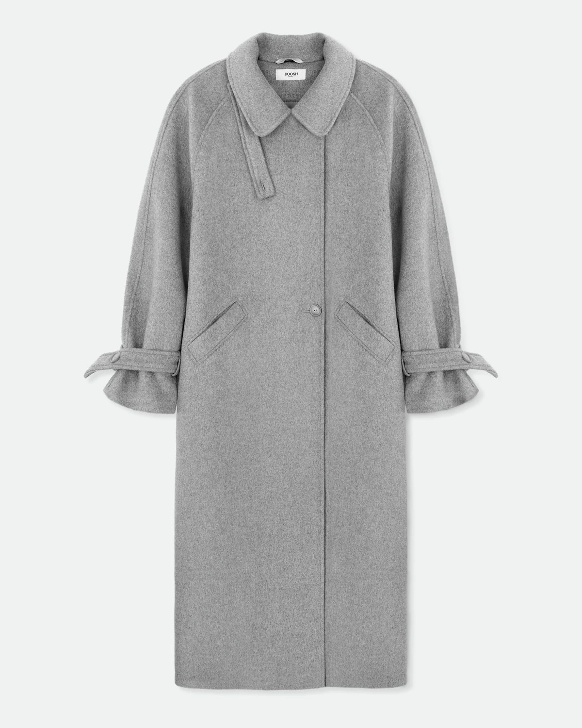 Wool Coat MARGOT with Tie Belt