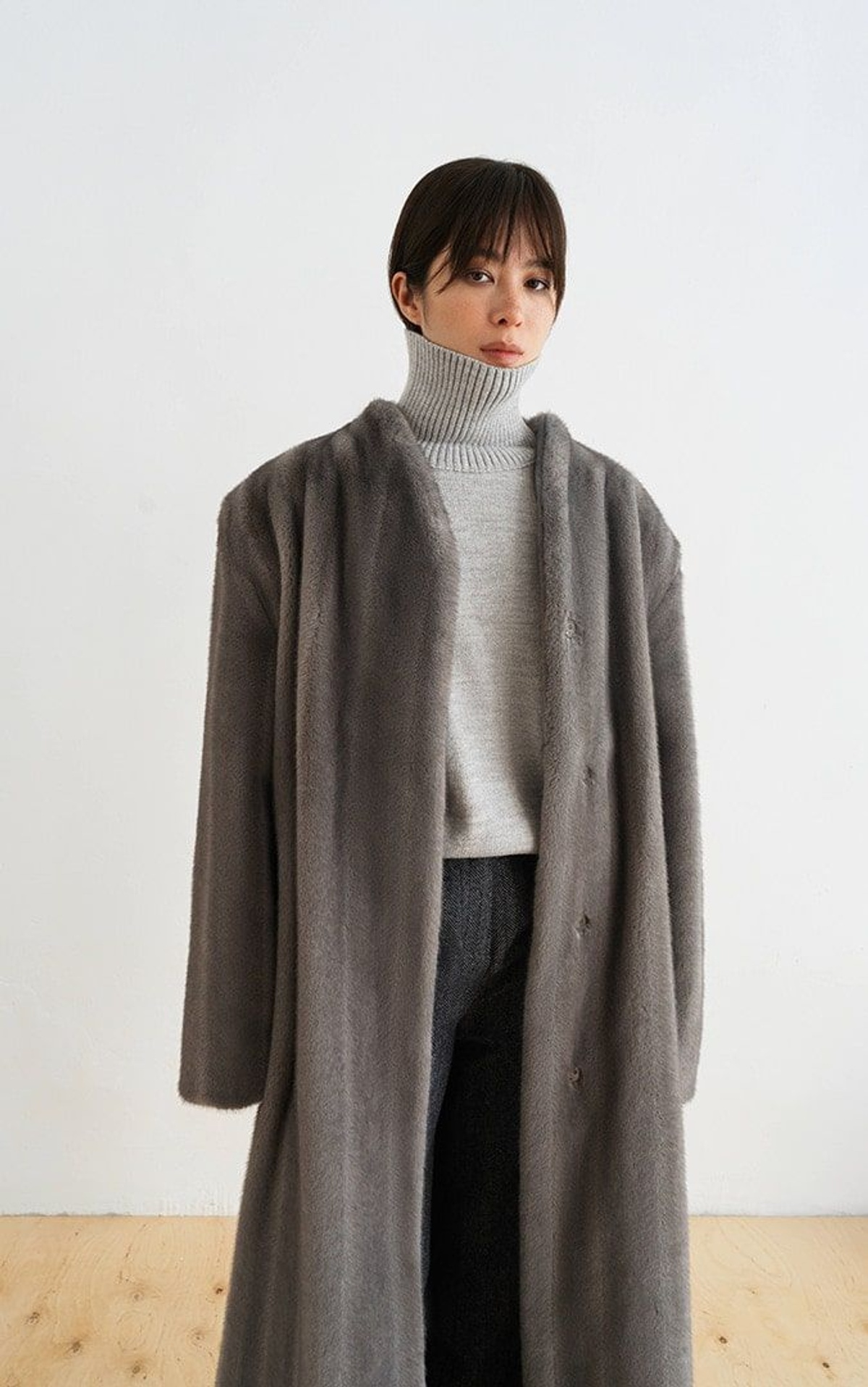 Шуба-пальто у вінтажному стилі